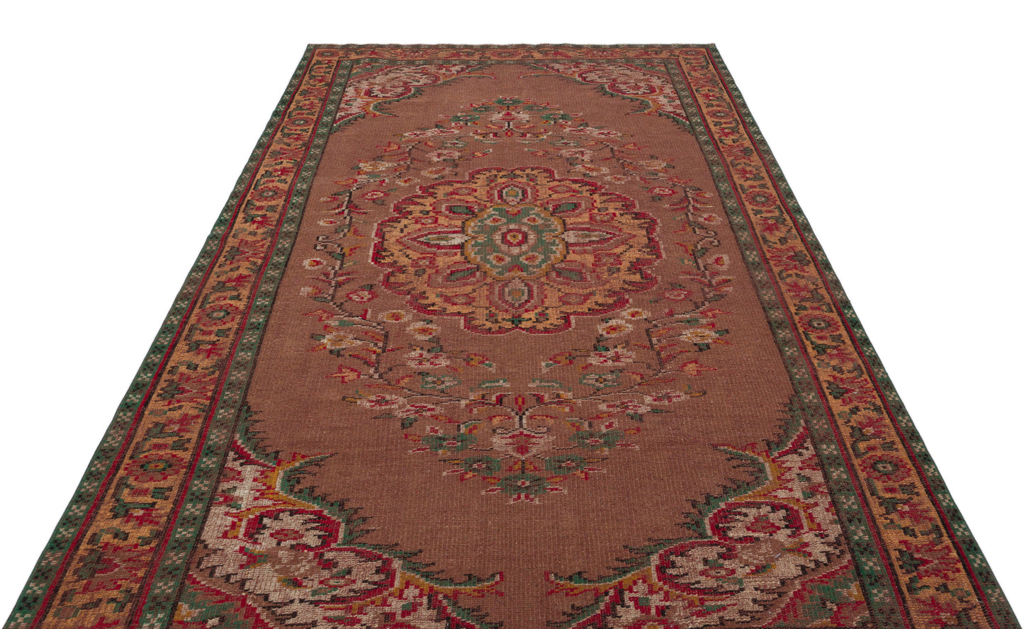 Deupula - Vintage Medallion Rug - 6'0 X 9'3