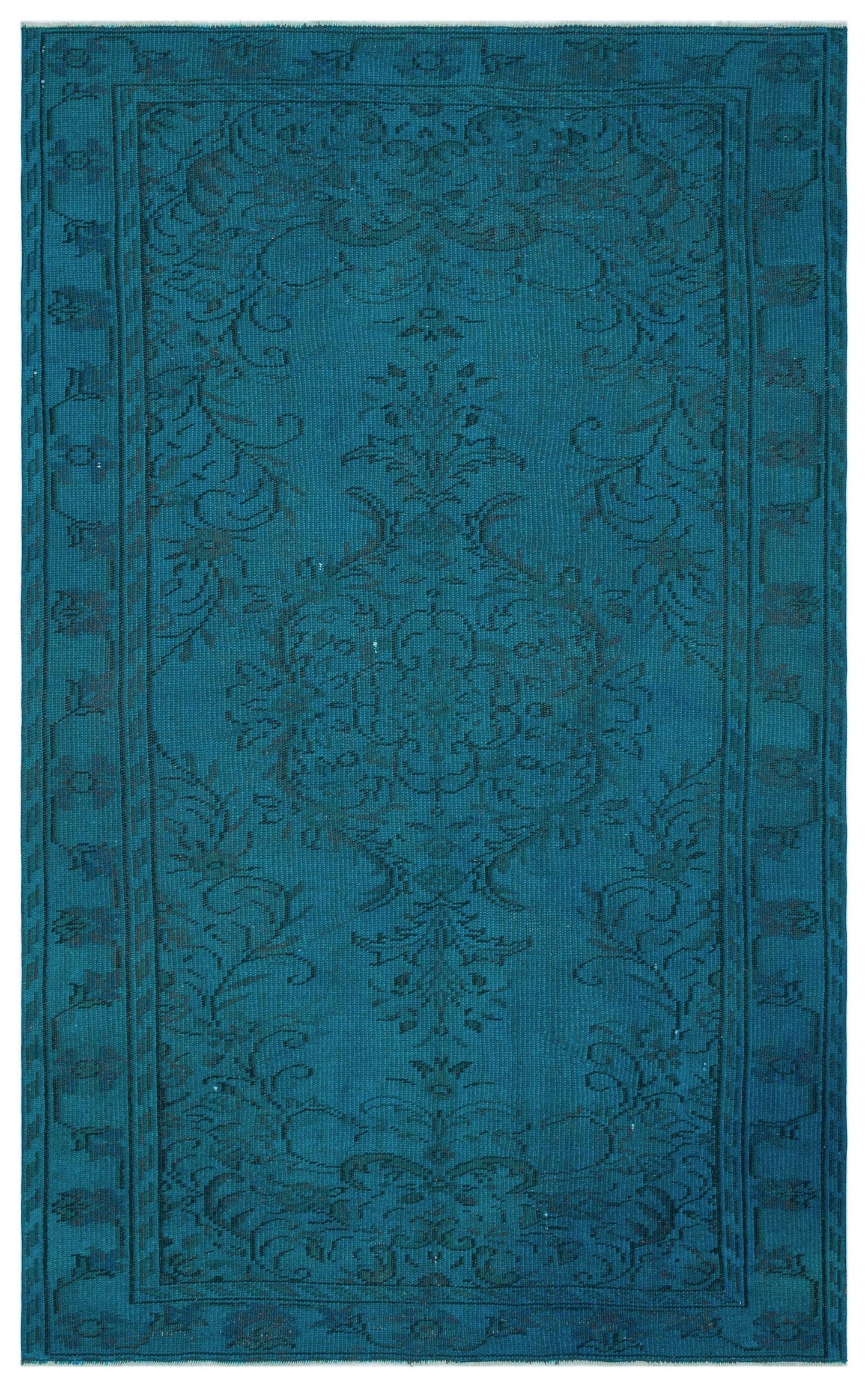 Kefaa - Vintage Distressed Rug - 5'3 X 8'6