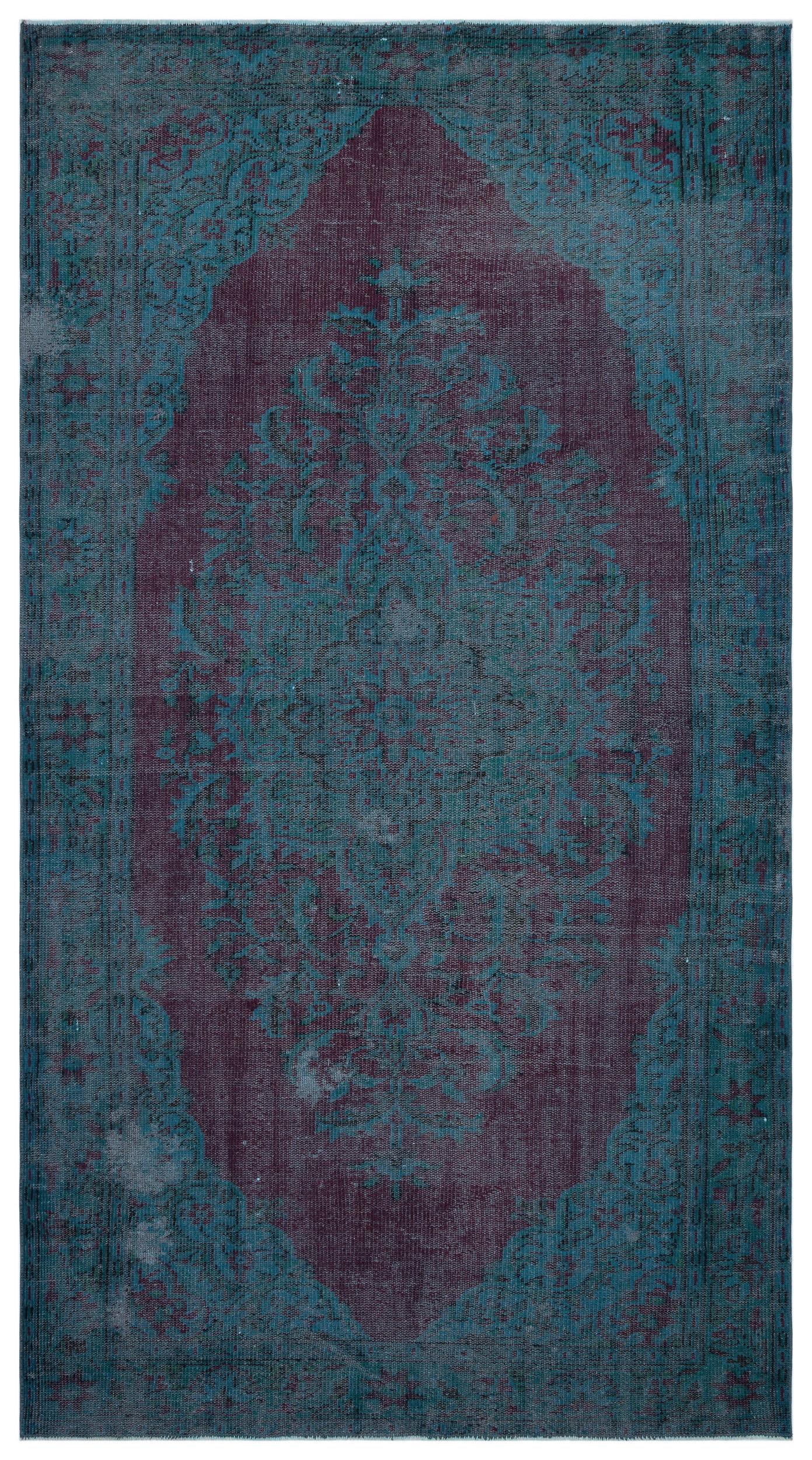 Kerona - Vintage Medallion Rug - 5'6 X 9'8