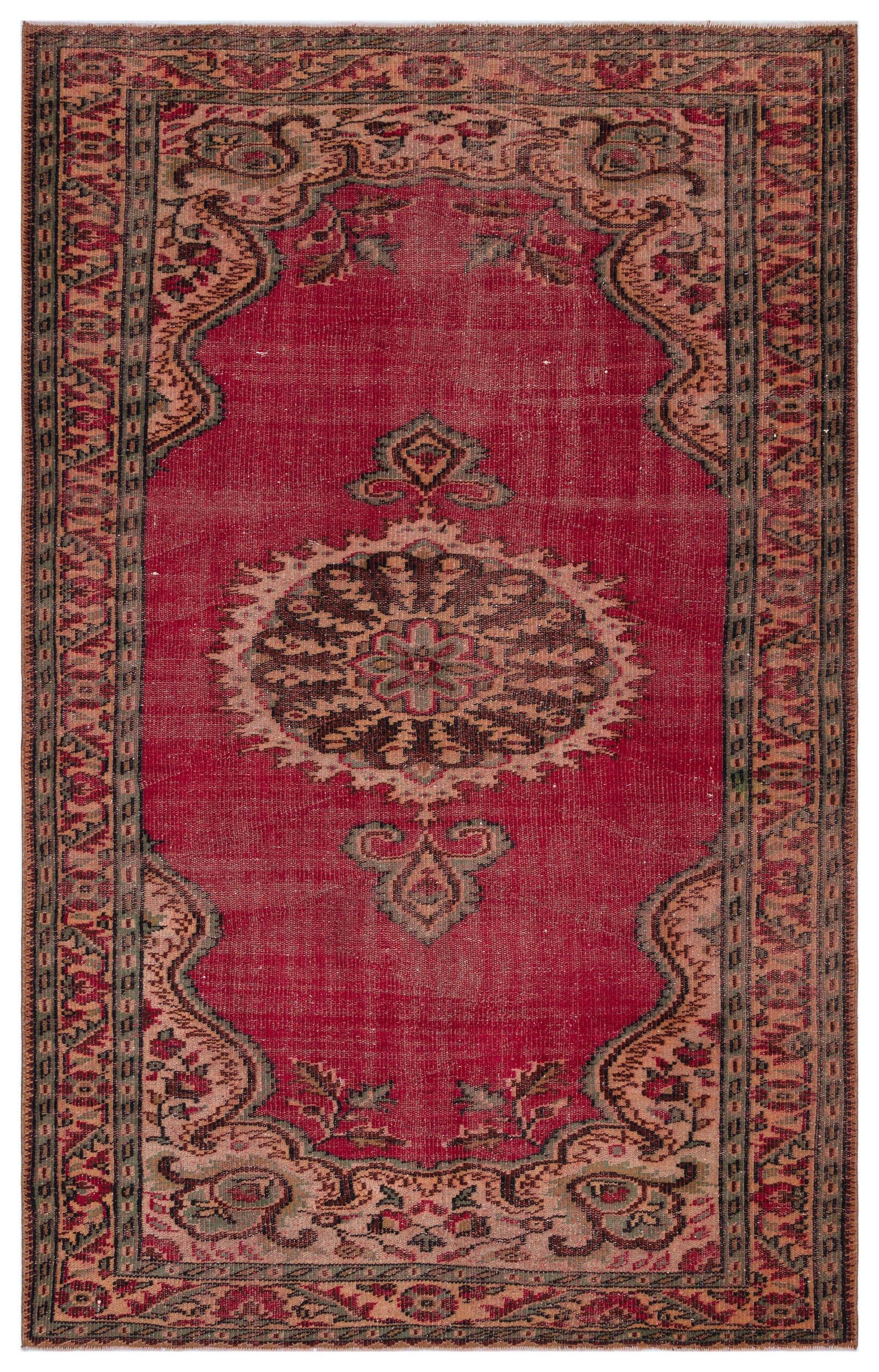 Cizoor - Vintage Medallion Rug - 5'5 X 8'6