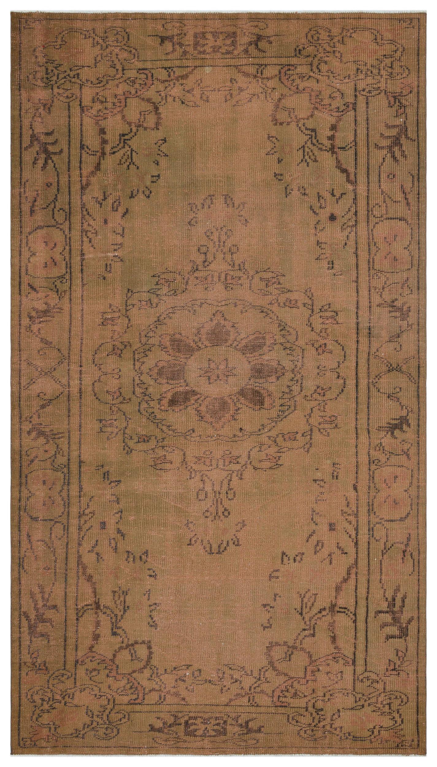 Rinoel - Vintage Medallion Rug - 5'5 X 9'8