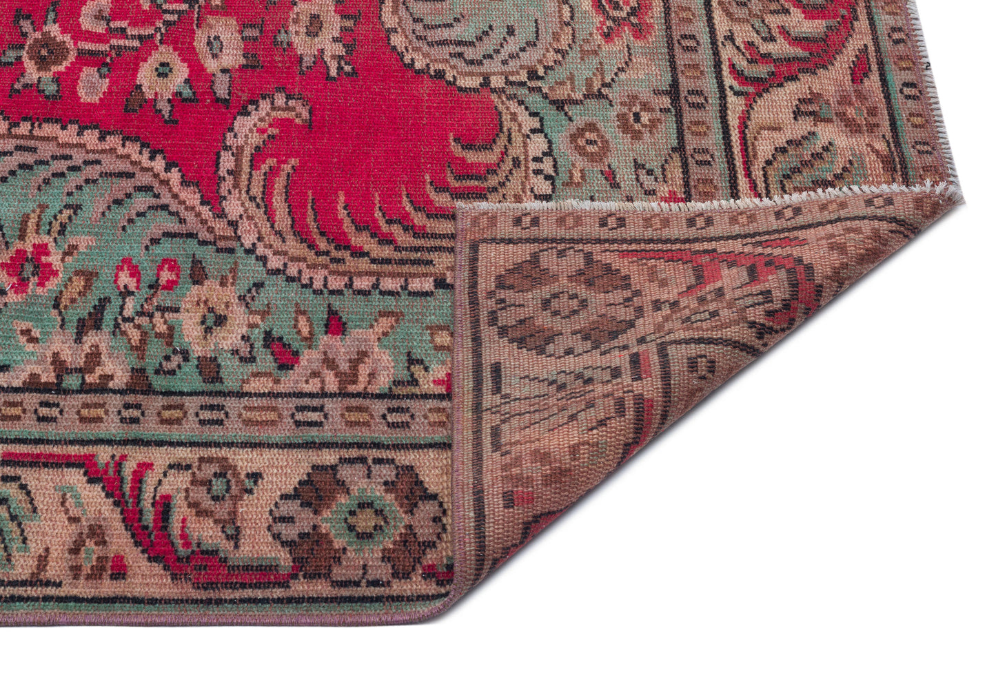 Kahuma - Vintage Medallion Rug - 5'7 X 9'4