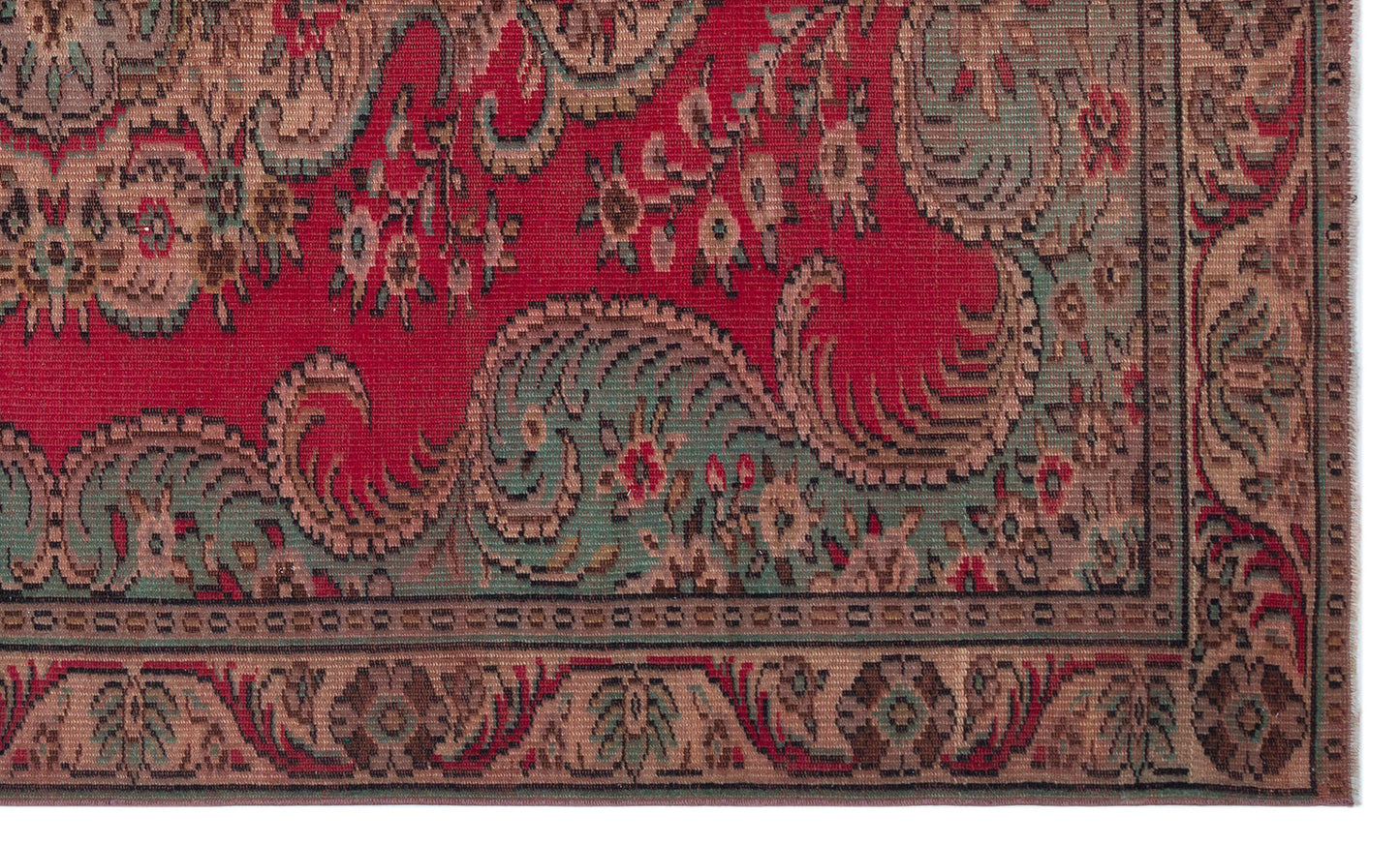 Kahuma - Vintage Medallion Rug - 5'7 X 9'4