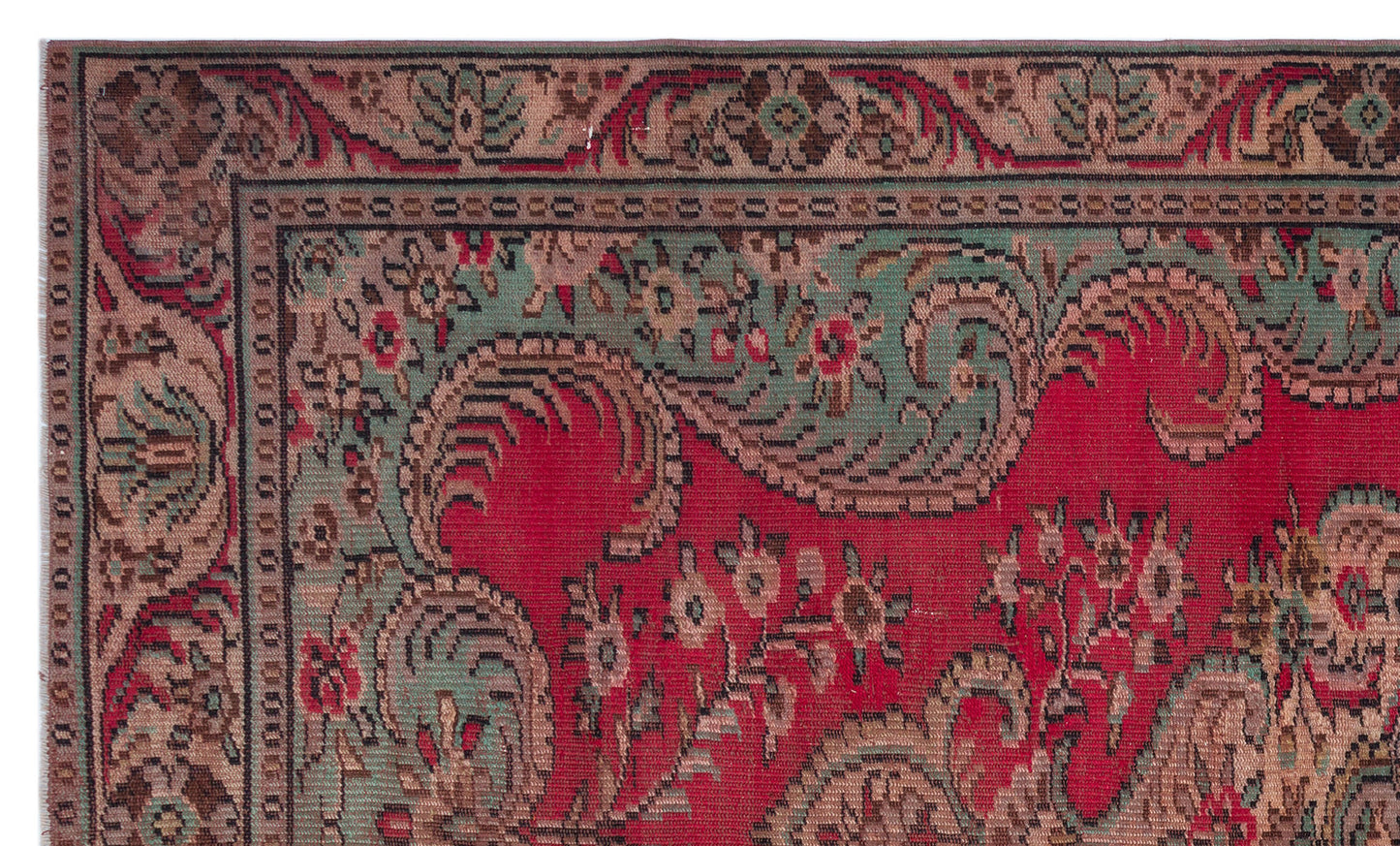 Kahuma - Vintage Medallion Rug - 5'7 X 9'4