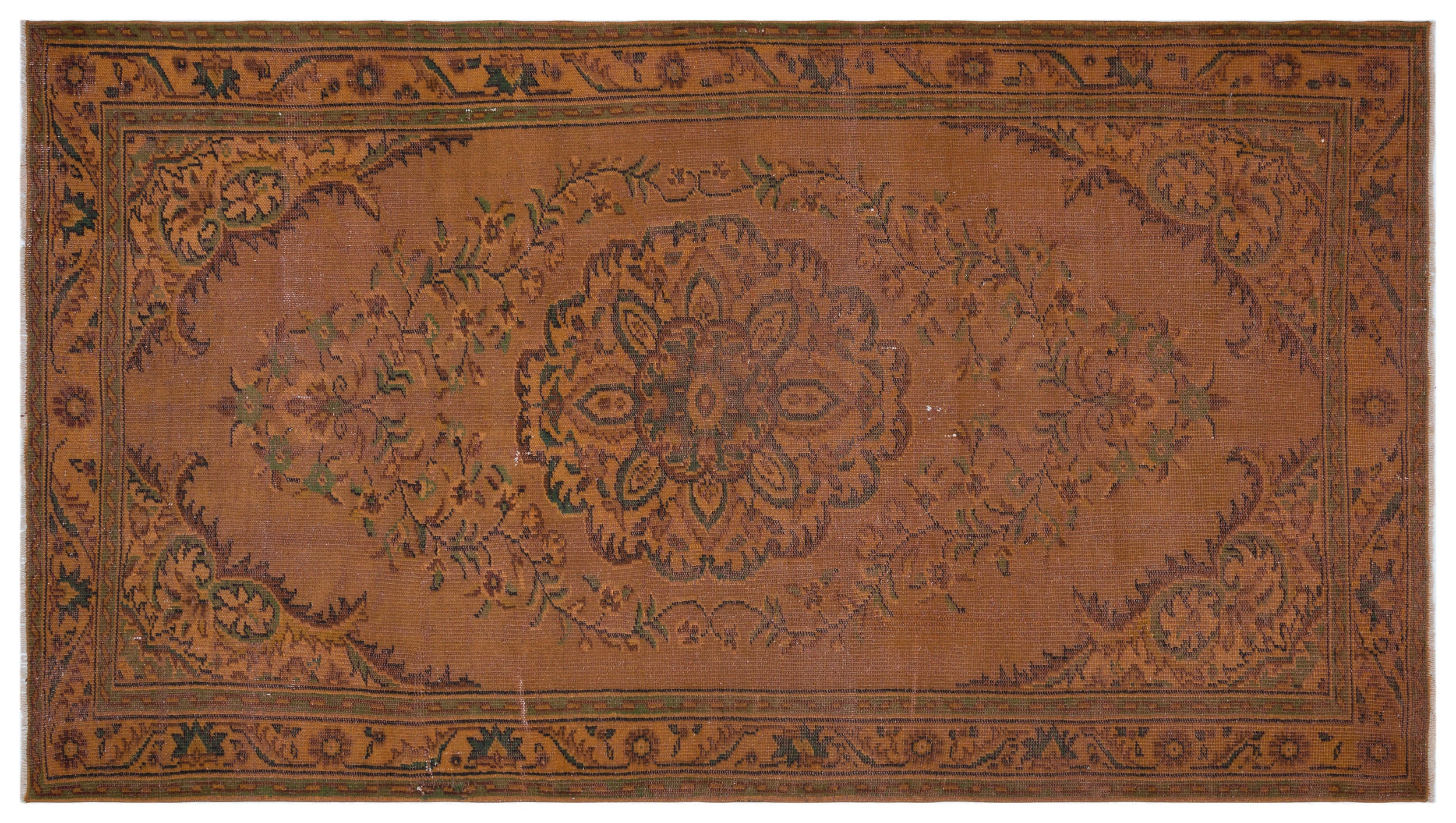 Miguen - Vintage Medallion Rug - 5'3 X 9'4