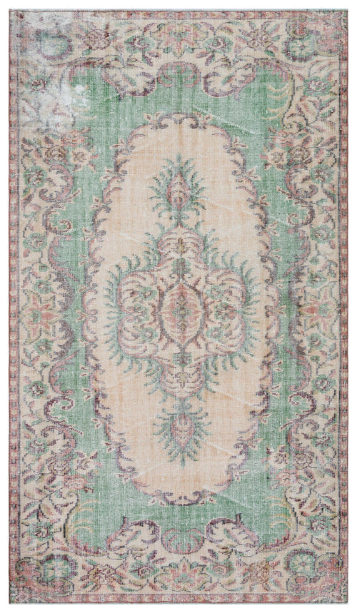 Load image 1 in gallery view. Thous - Vintage Medallion Rug - 4'11 X 8'9