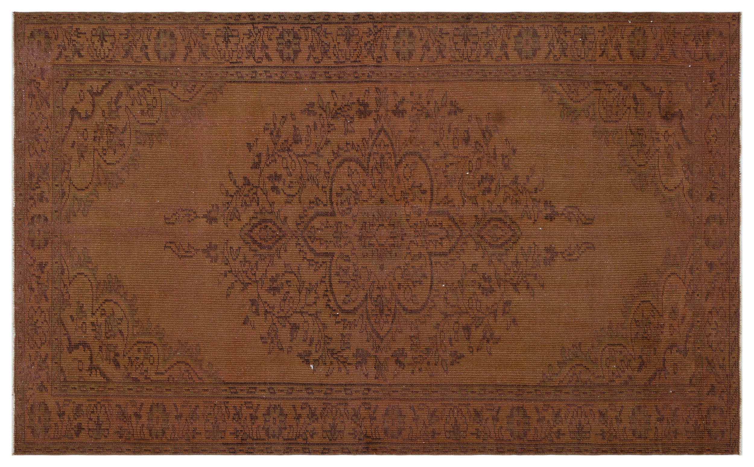 Shenuda - Vintage Distressed Rug - 5'1 X 8'4