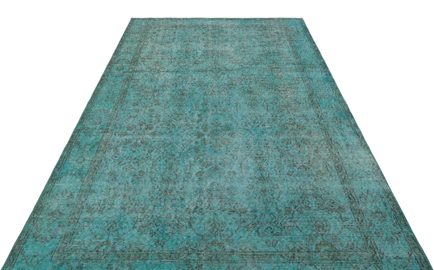 Puzota - Vintage Distressed Rug - 5'8 X 9'0