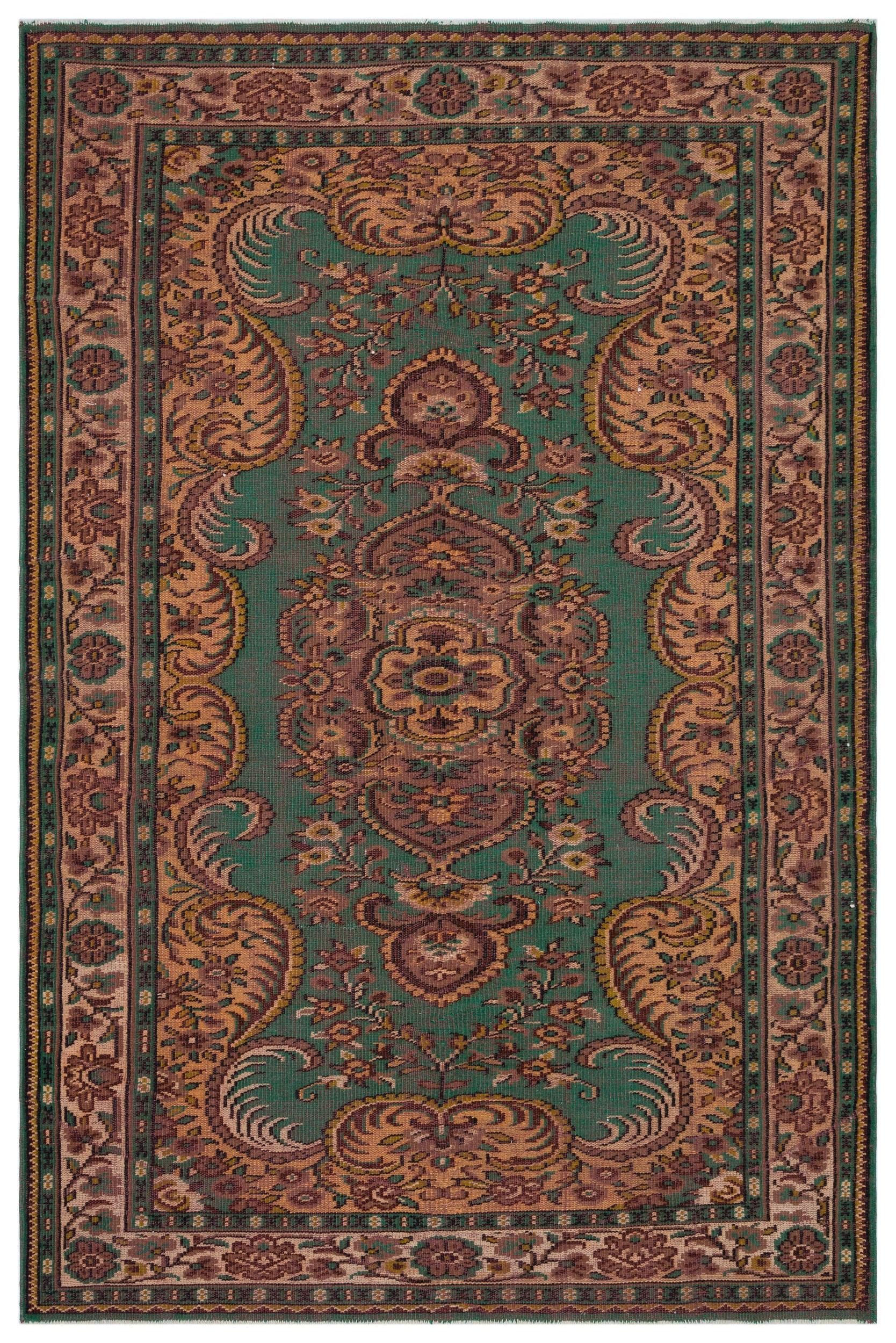 Glion - Vintage Medallion Rug - 6'1 X 9'0