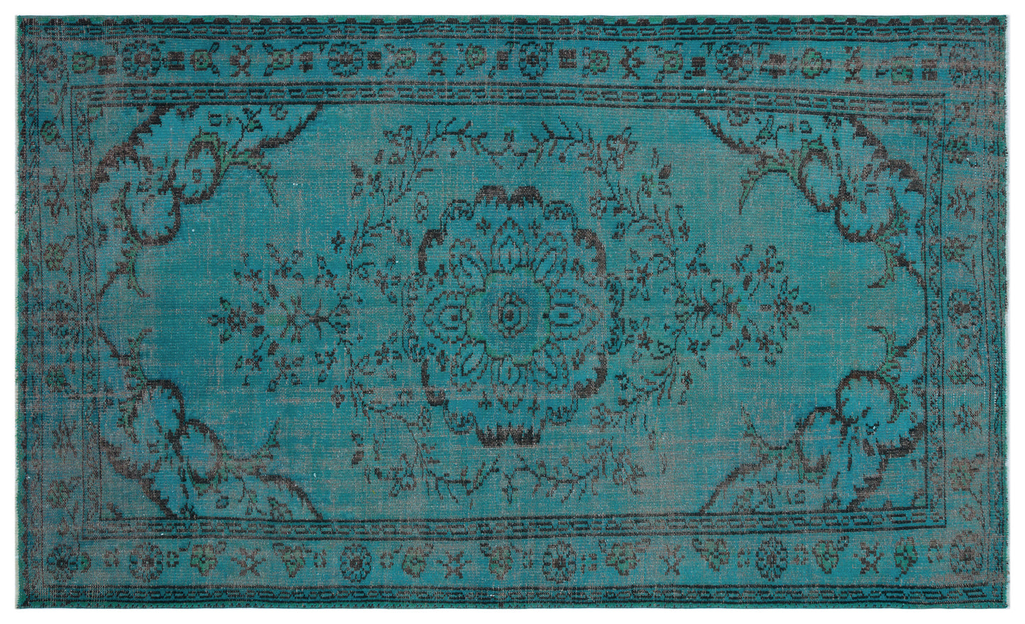 Veusota - Vintage Medallion Rug - 5'5 X 9'0