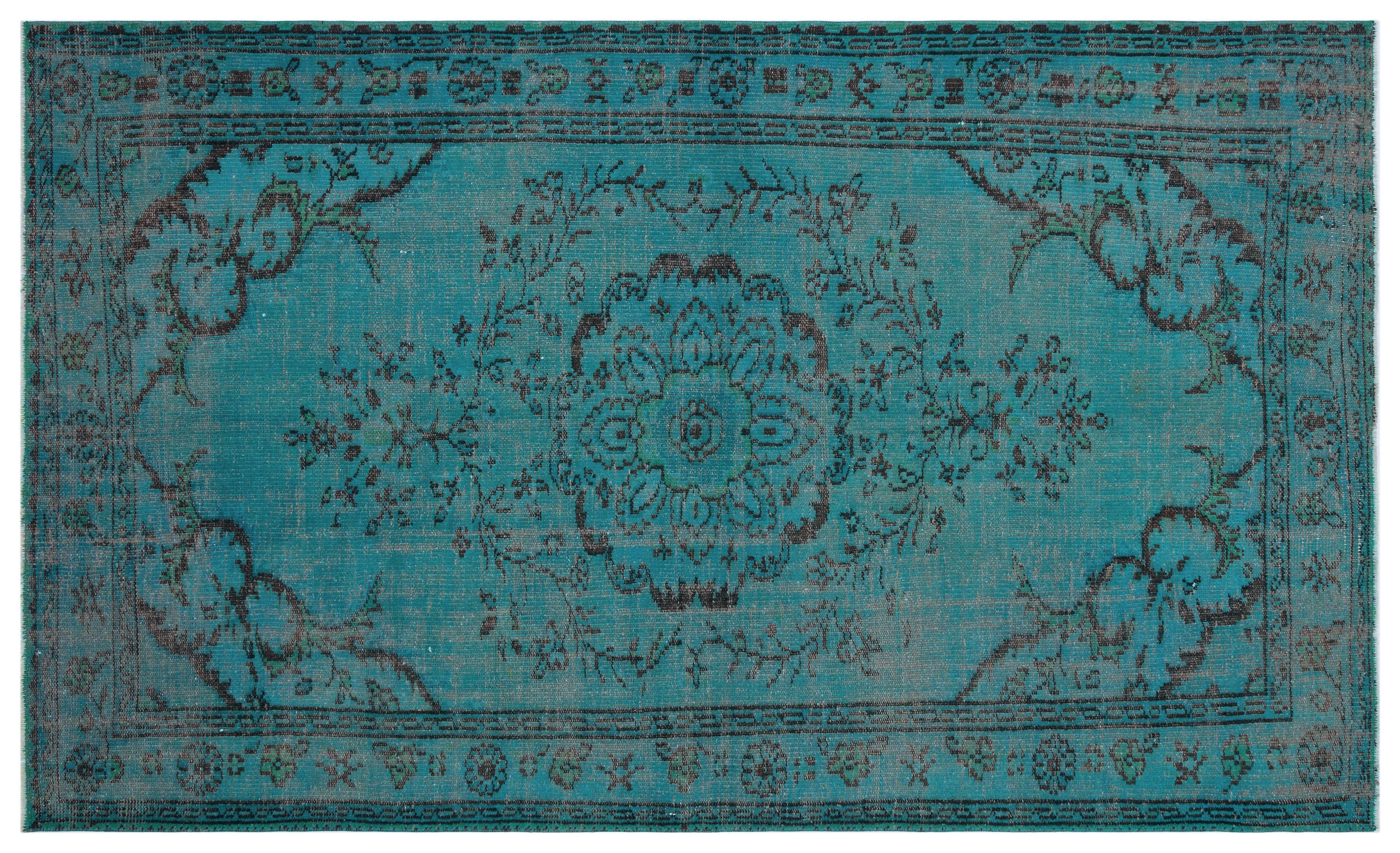 Veusota - Vintage Medallion Rug - 5'5 X 9'0