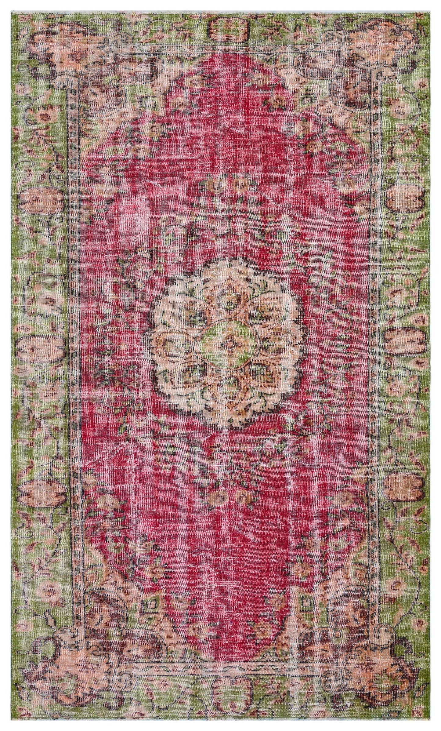Boane - Vintage Medallion Rug - 5'9 X 9'6