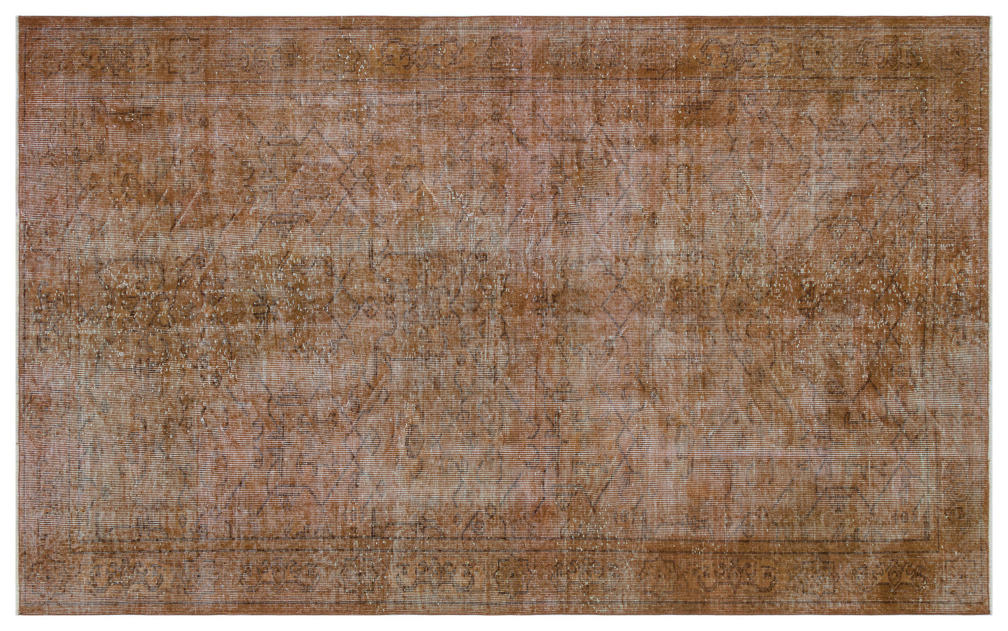 Ganela - Vintage Distressed Rug - 5'4 X 8'10