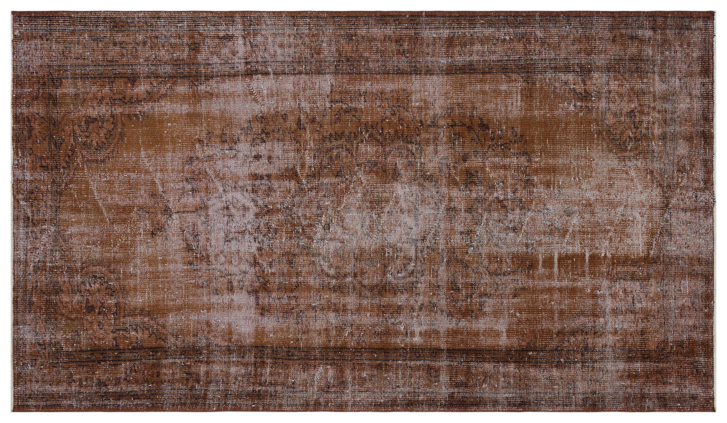 Shufear - Vintage Distressed Rug - 5'2 X 9'3