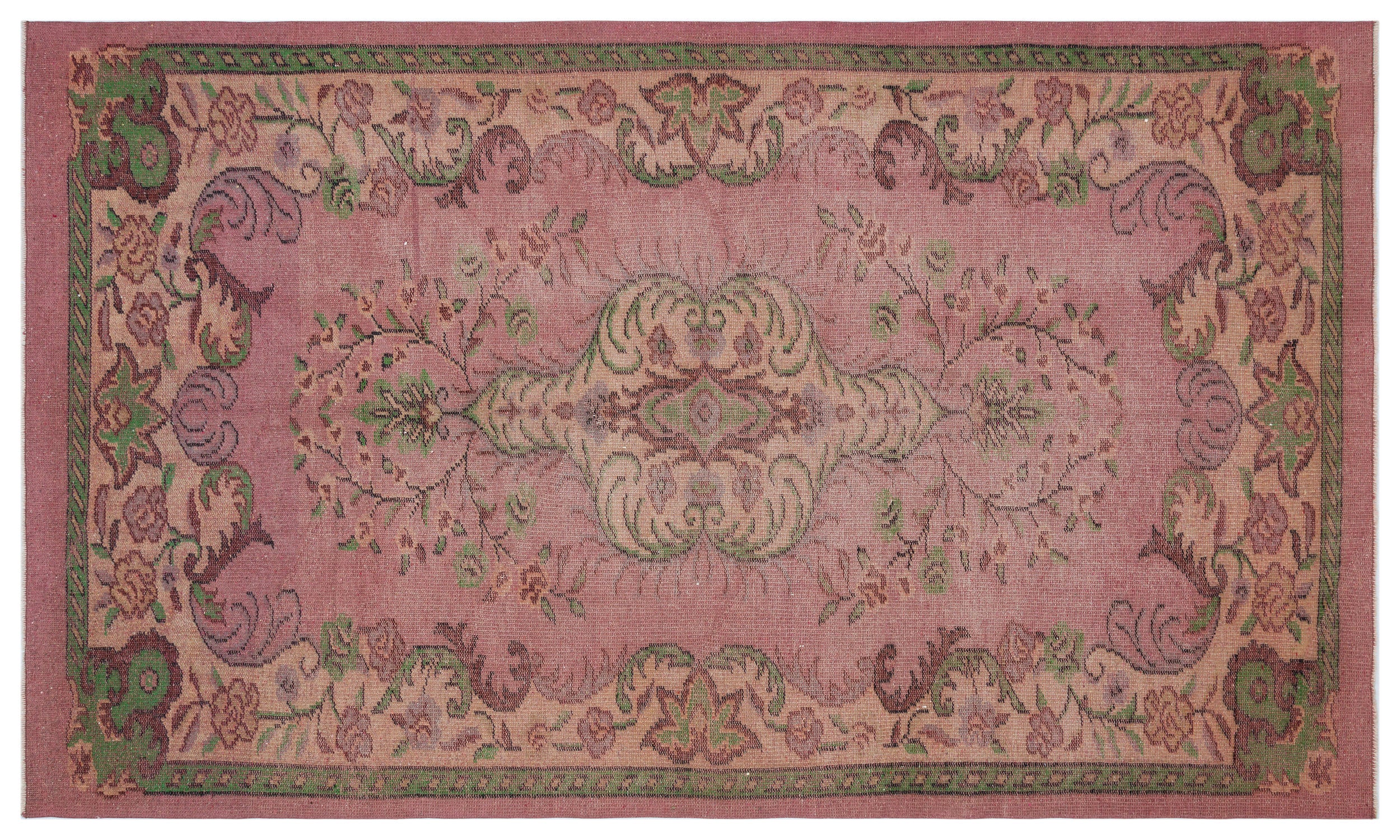 Mubeva - Vintage Medallion Rug - 5'4 X 9'0