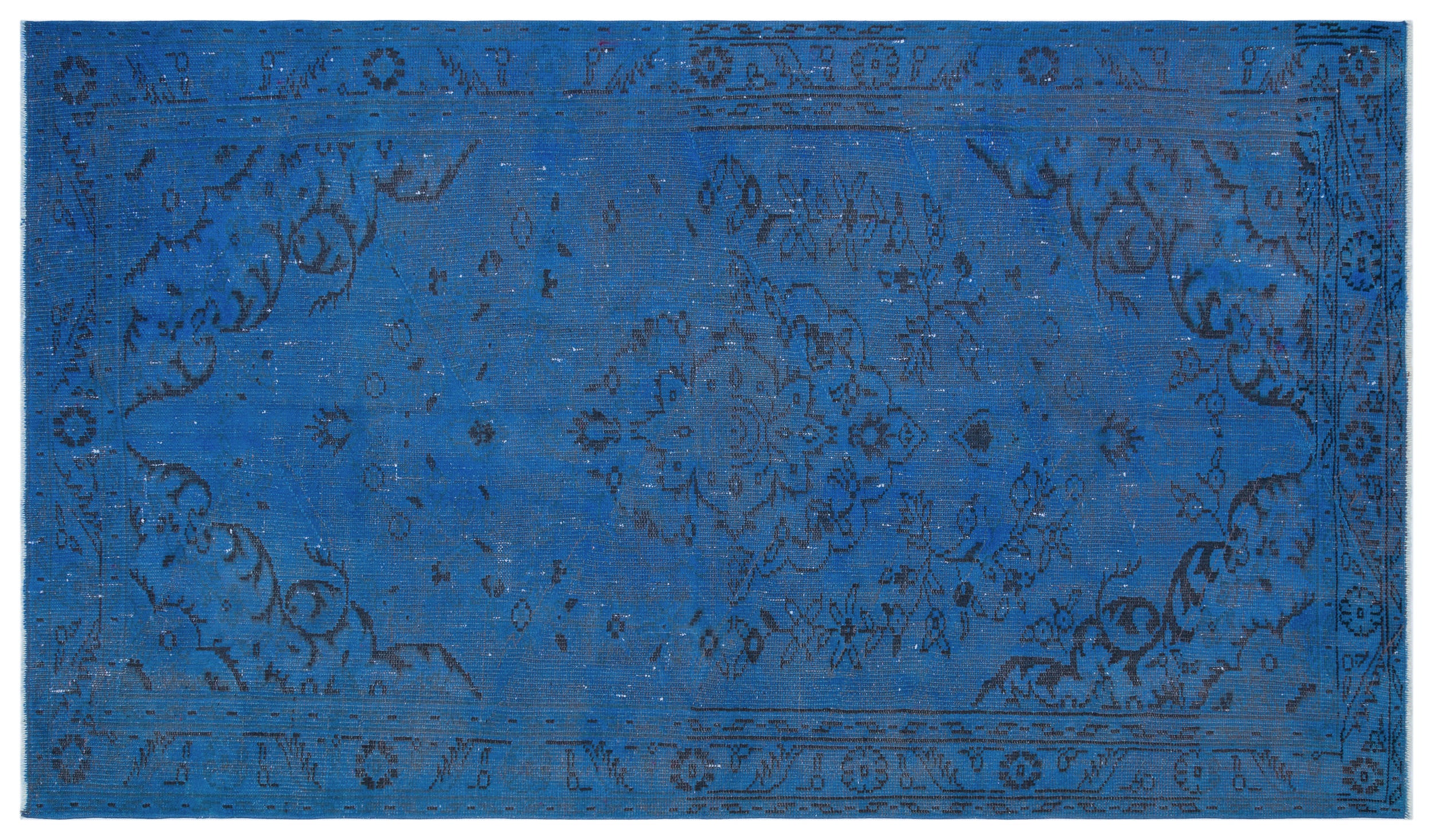 Lenina - Vintage Distressed Rug - 5'4 X 9'2