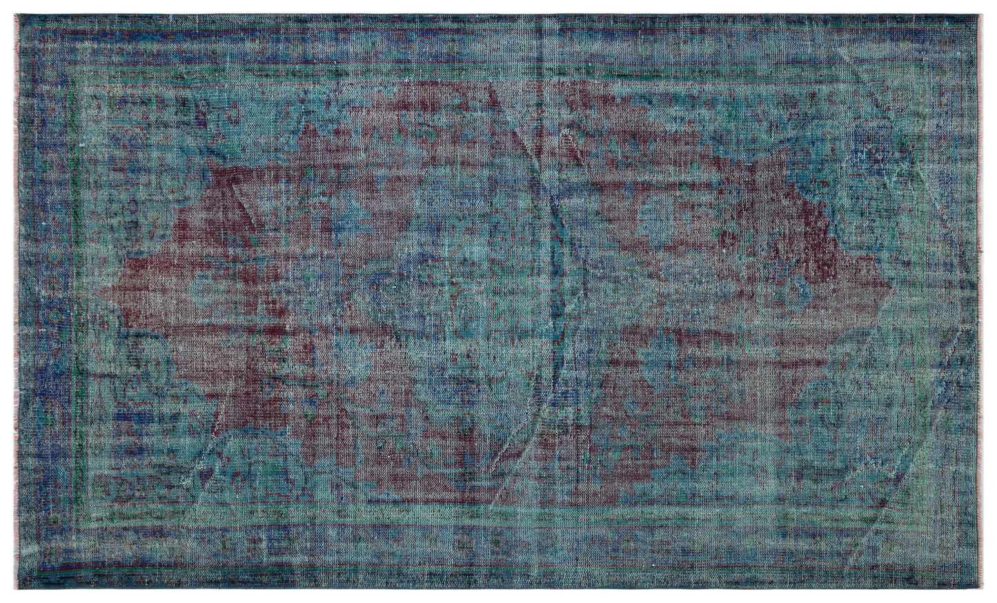 Leana - Vintage Distressed Rug - 5'7 X 9'2