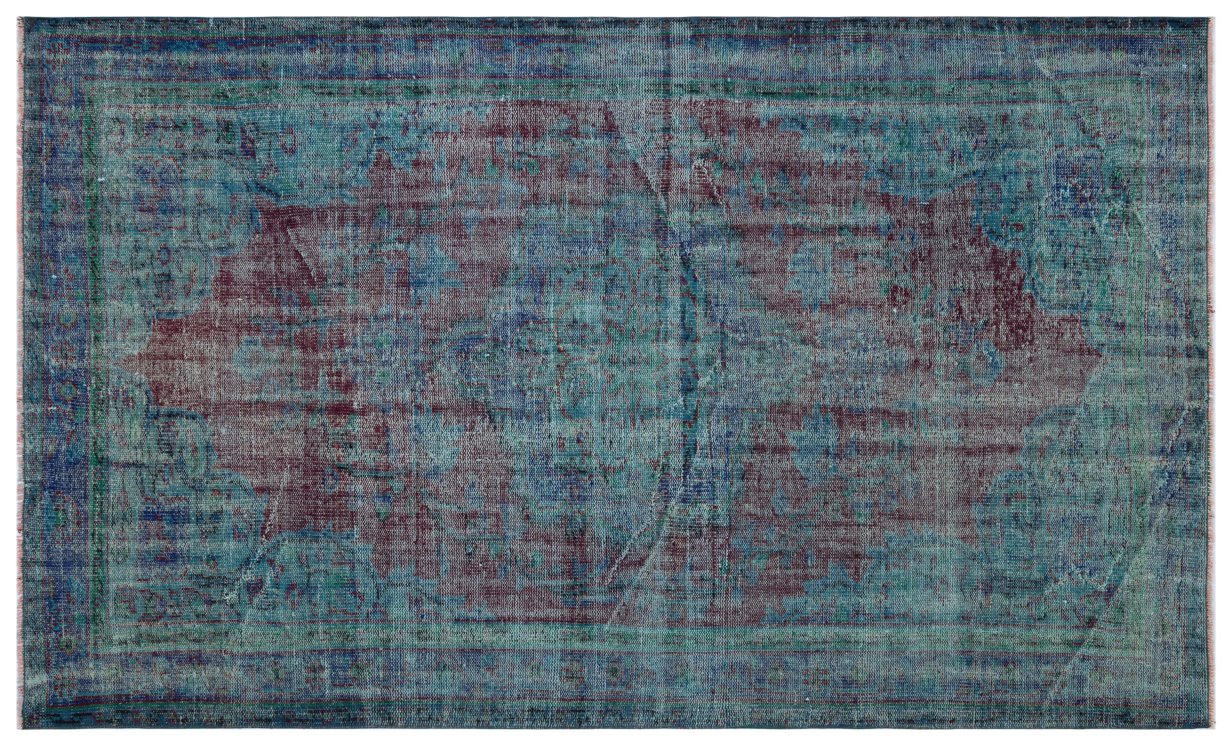 Leana - Vintage Distressed Rug - 5'7 X 9'2