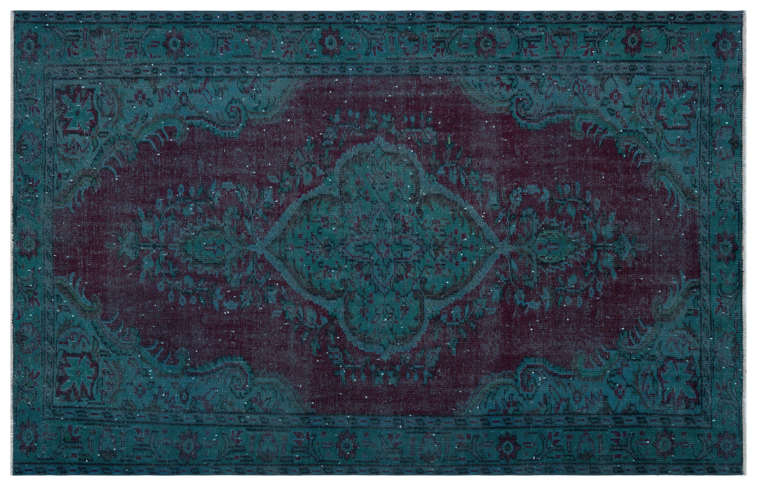 Prutoex - Vintage Medallion Rug - 5'9 X 8'11