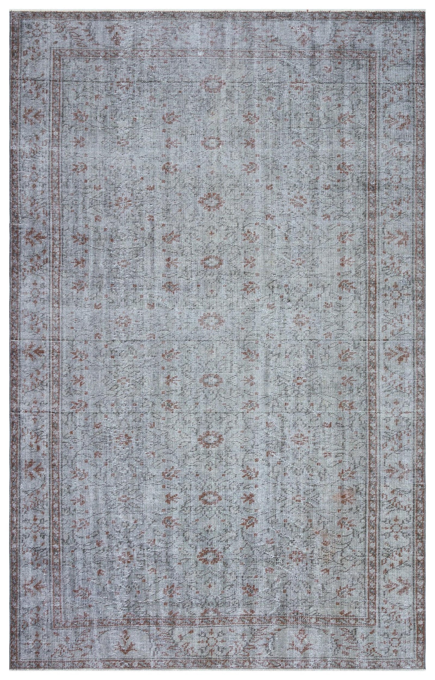 Mepius - Vintage Distressed Rug - 5'11 X 9'5