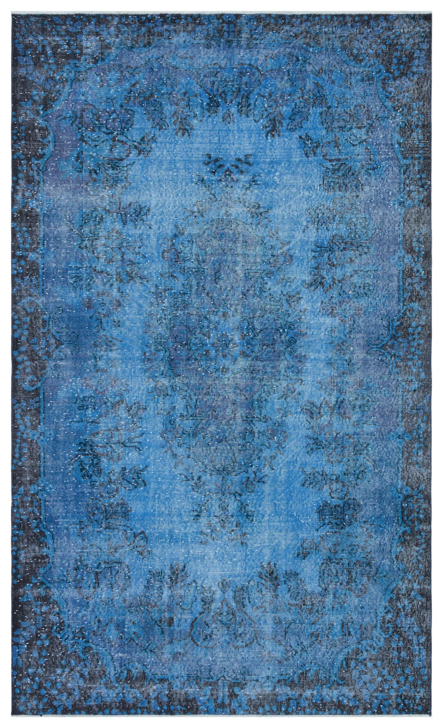 Dotona - Vintage Distressed Rug - 5'8 X 9'3