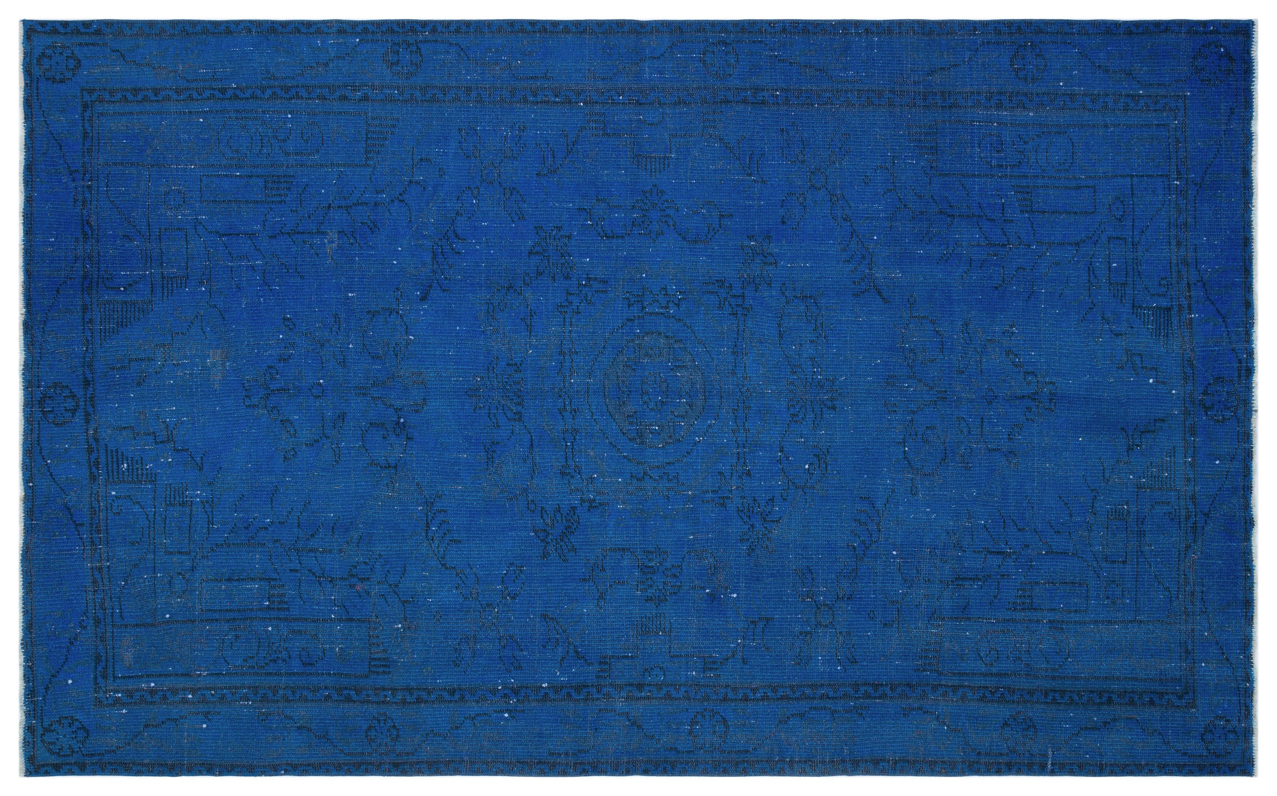 Hatema - Vintage Distressed Rug - 5'8 X 8'11