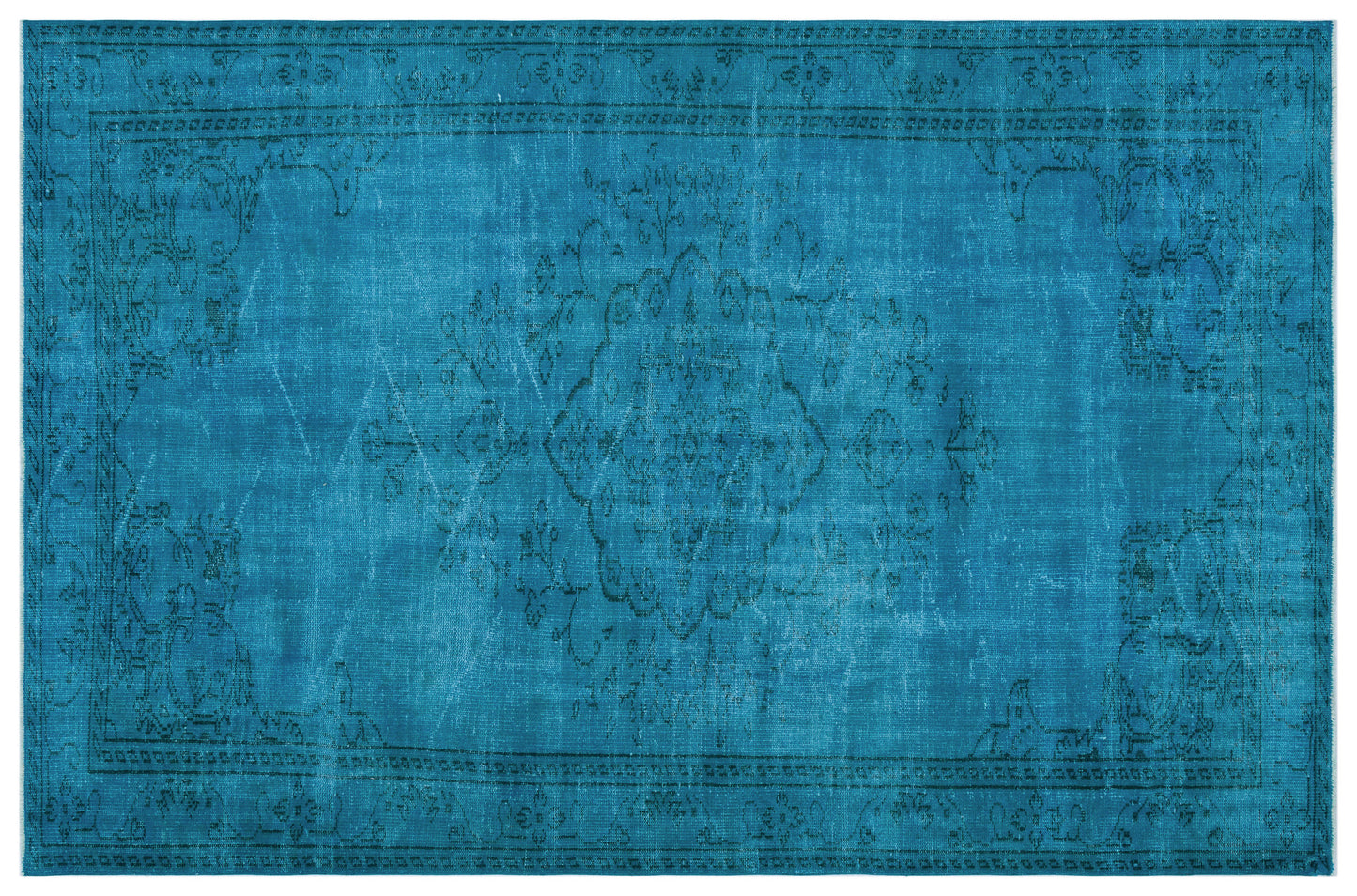 Caubuan - Vintage Distressed Rug - 5'9 X 8'9