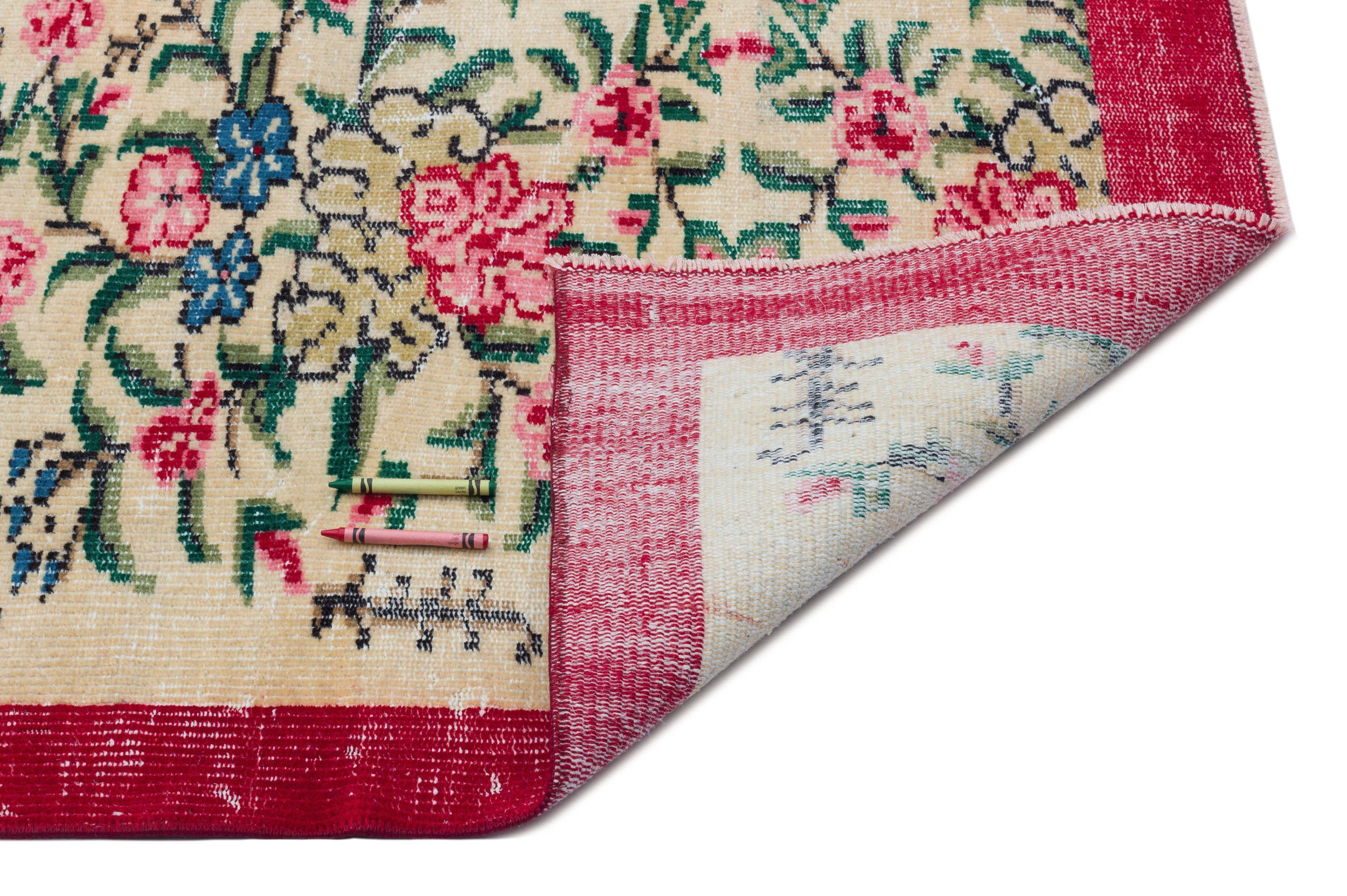 Shiar - Vintage Floral Rug - 5'10 X 8'10