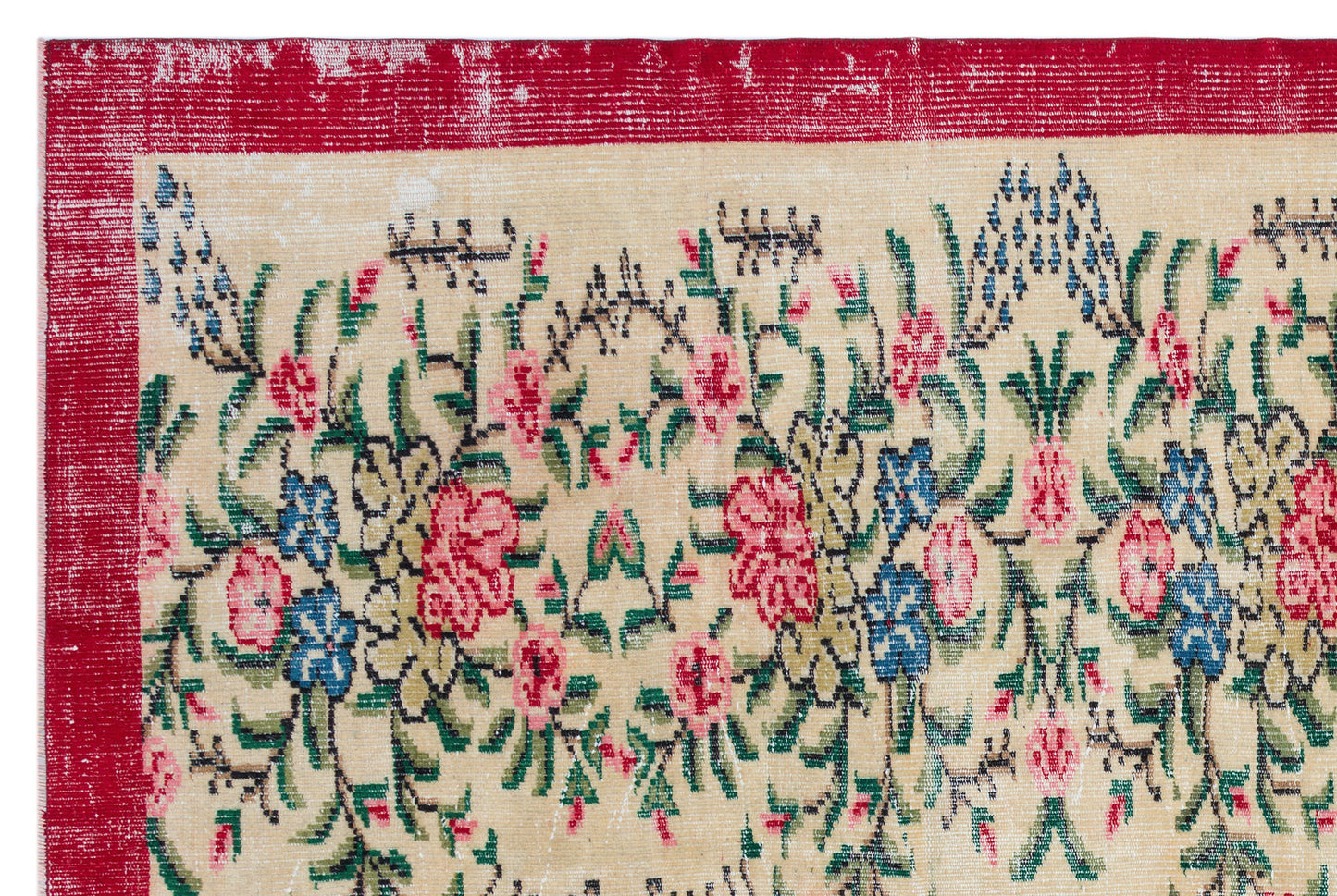 Shiar - Vintage Floral Rug - 5'10 X 8'10