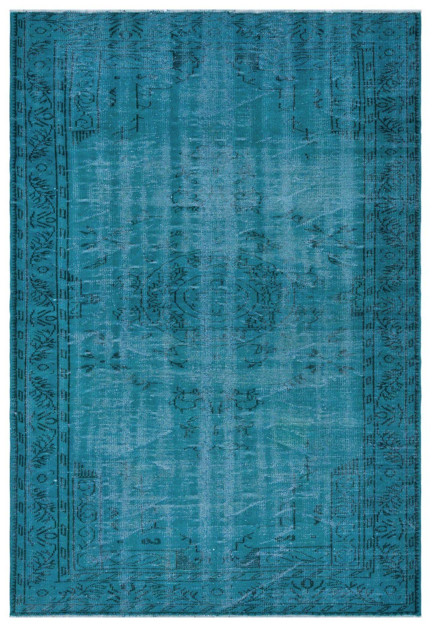Blihira - Vintage Distressed Rug - 6'5 X 9'3