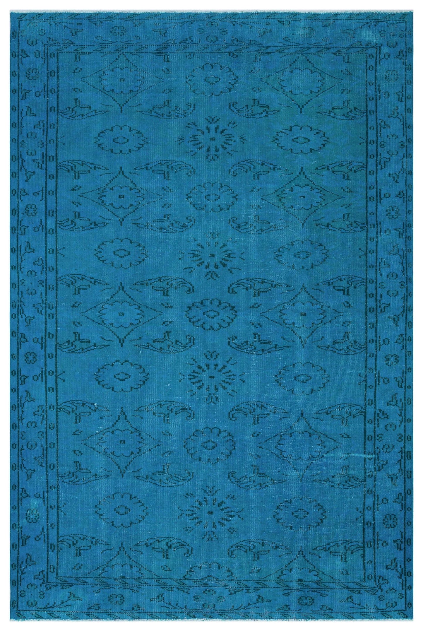 Virous - Vintage Distressed Rug - 5'9 X 8'8