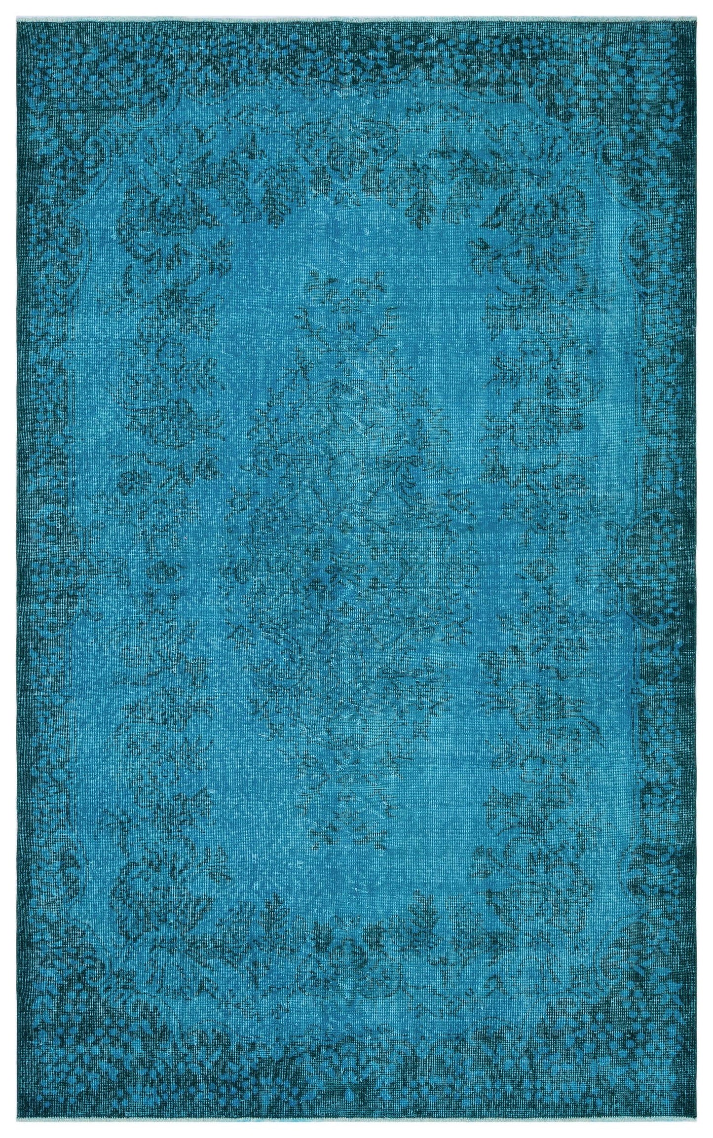 Hihuos - Vintage Distressed Rug - 5'9 X 9'2