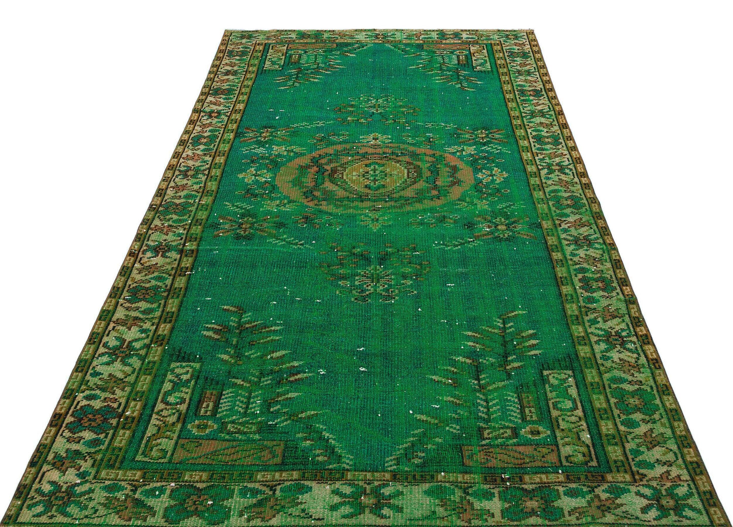 Crubua - Vintage Medallion Rug - 5'1 X 8'2