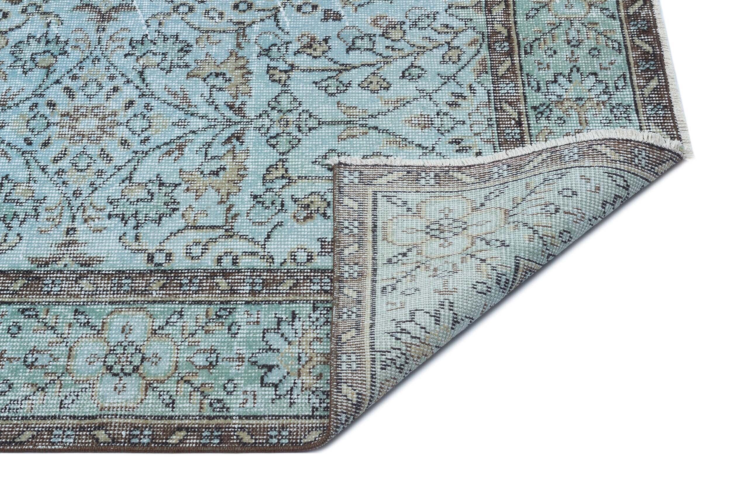 Nizisa - Vintage Floral Rug - 5'7 X 9'1