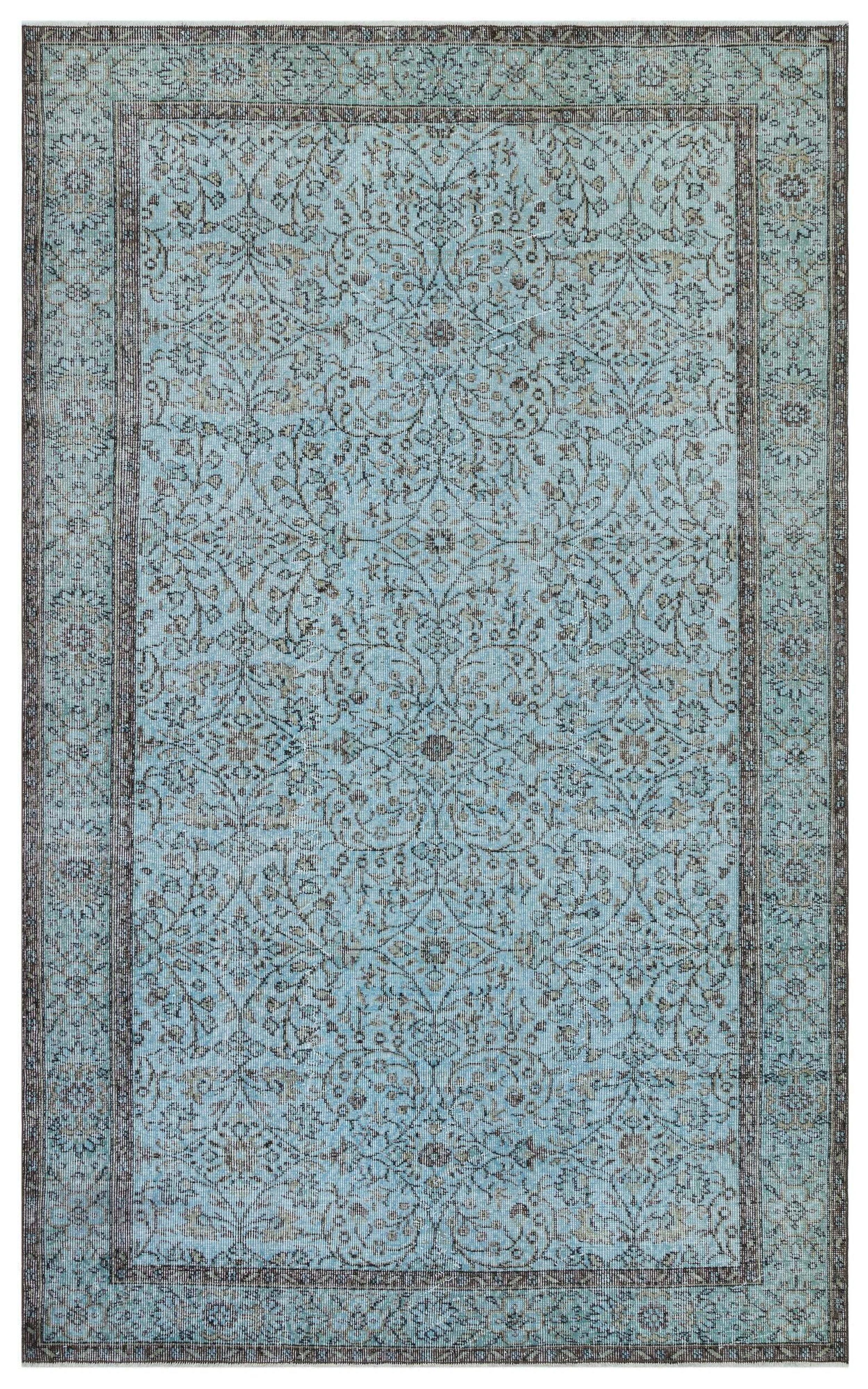 Nizisa - Vintage Floral Rug - 5'7 X 9'1