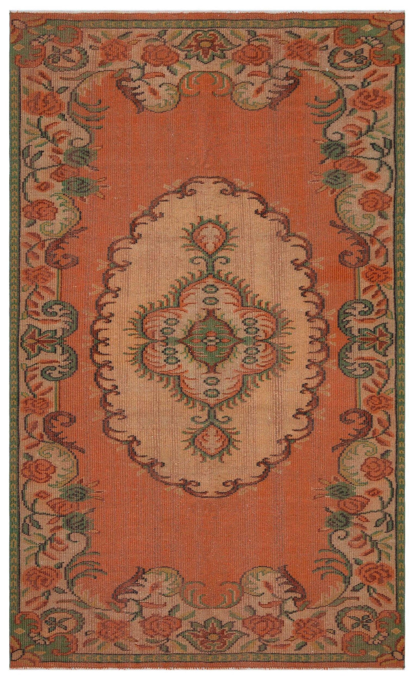 Protea - Vintage Medallion Rug - 5'3 X 8'11