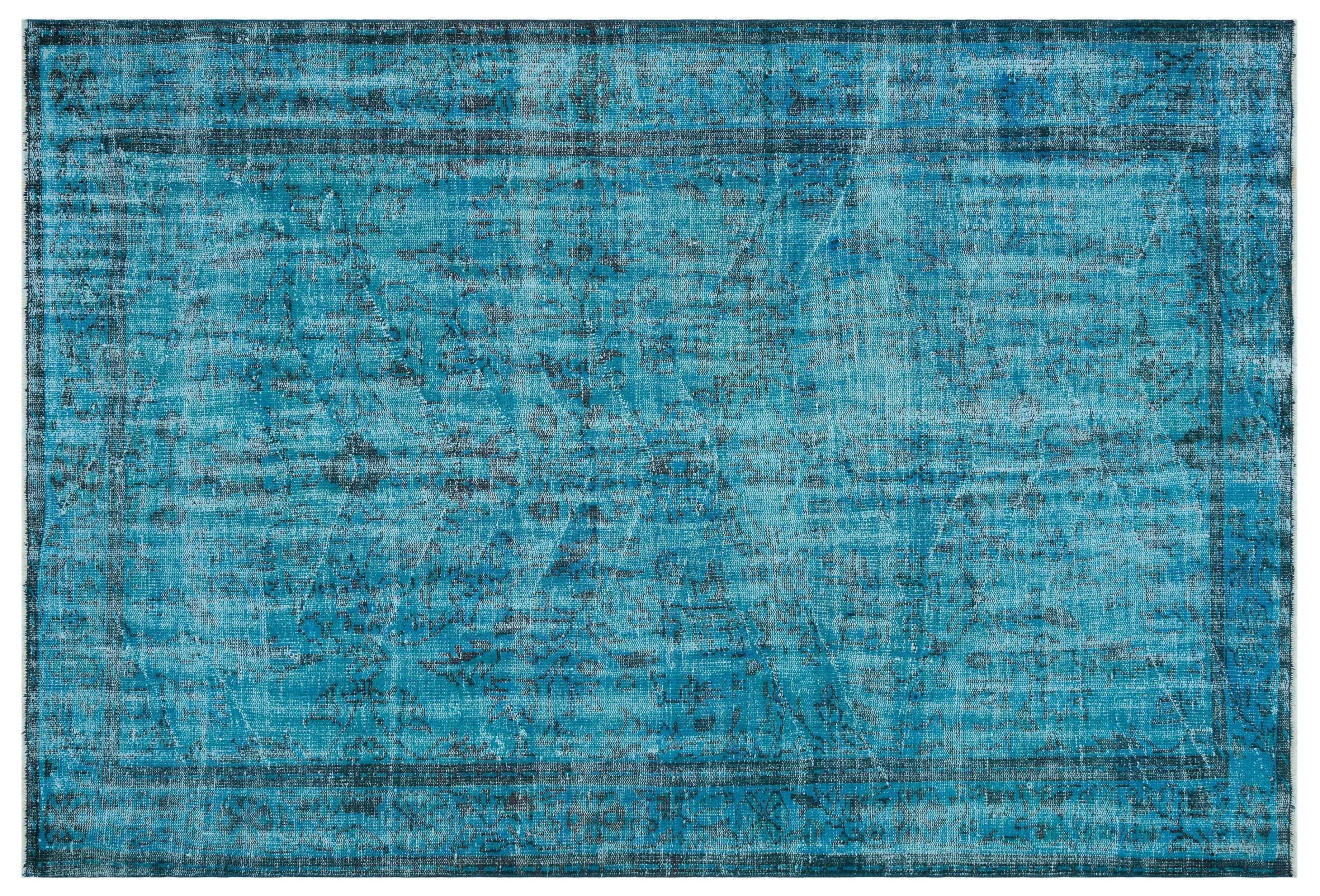 Deseus - Vintage Distressed Rug - 6'5 X 9'1