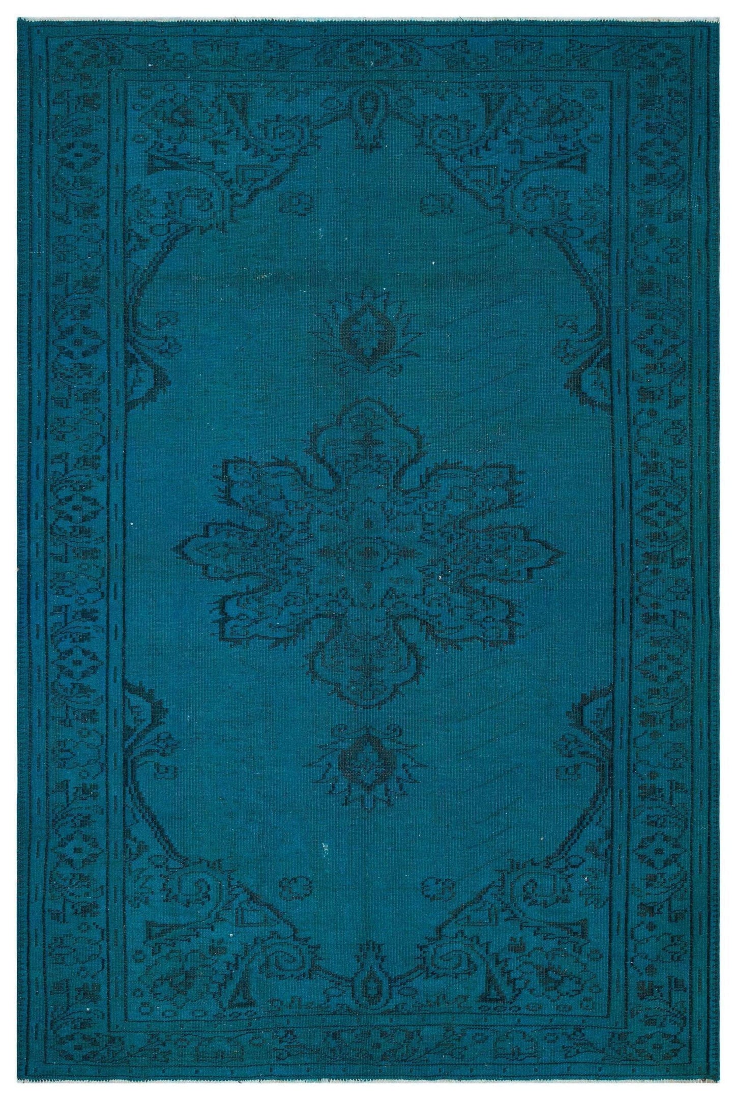 Cleya - Vintage Distressed Rug - 6'2 X 9'4