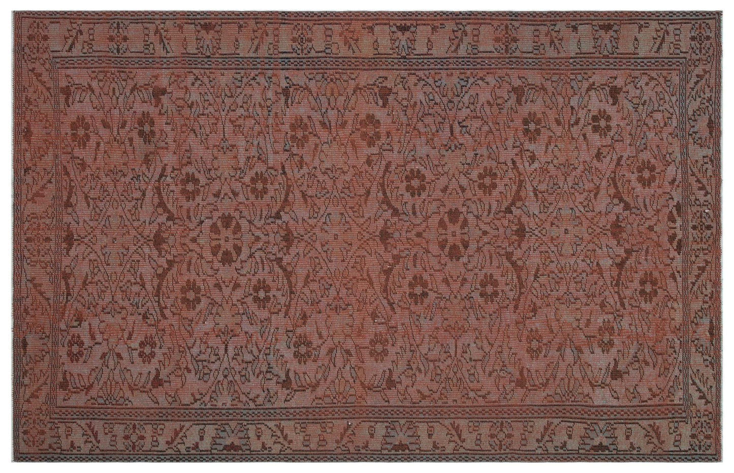 Hazeda - Vintage Floral Rug - 6'0 X 9'6