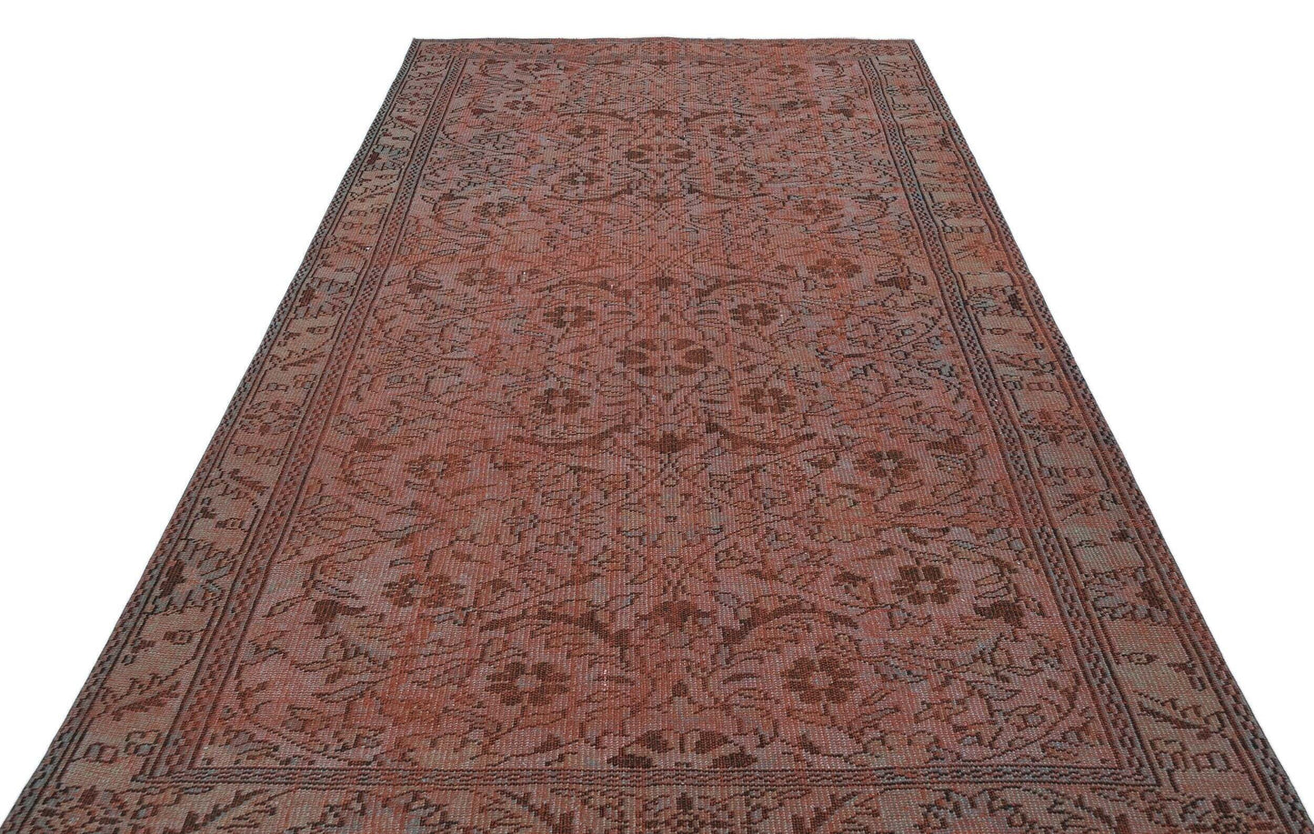 Hazeda - Vintage Floral Rug - 6'0 X 9'6