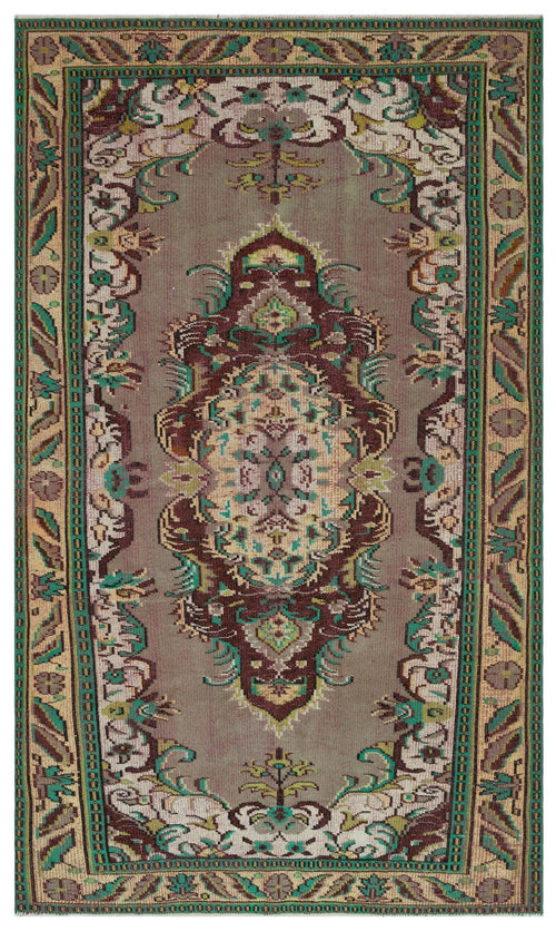 Load image 1 in gallery view. Sinaen - Vintage Medallion Rug - 5'2 X 8'11