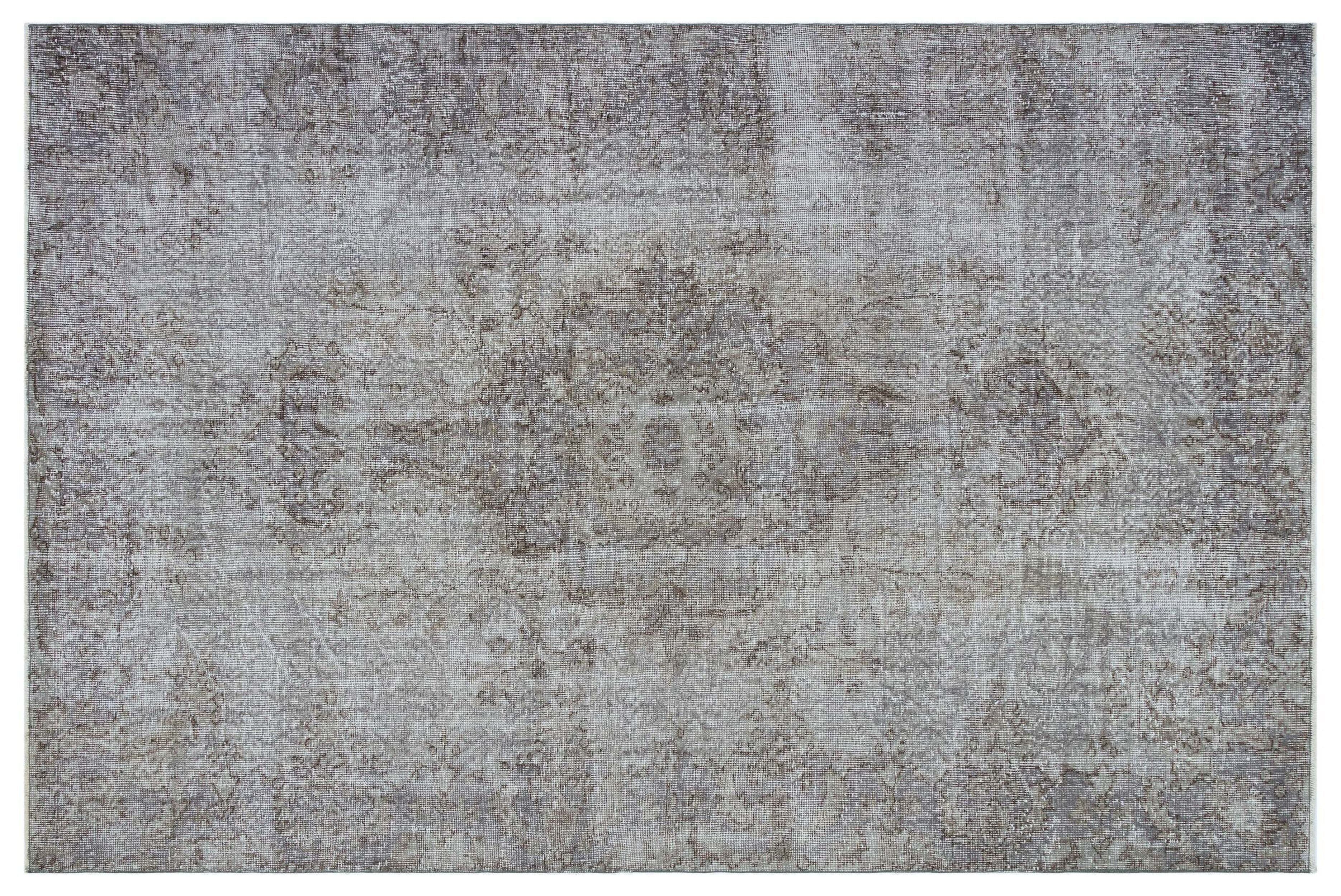 Crokuna - Vintage Distressed Rug - 5'9 X 8'7
