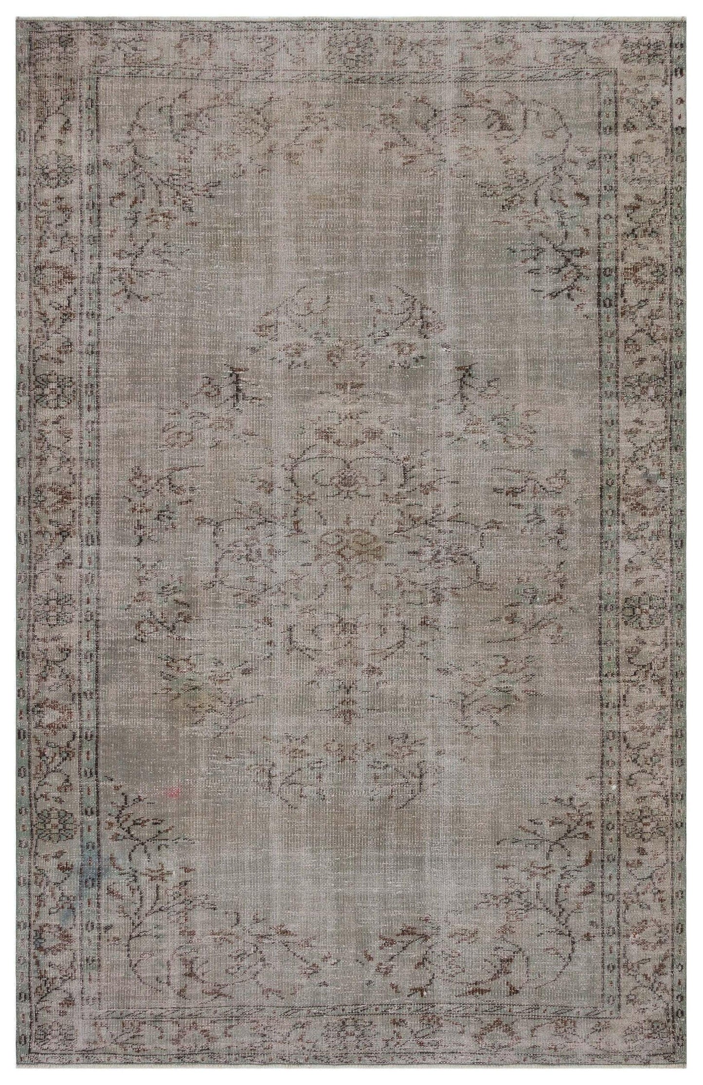 Ranita - Vintage Distressed Rug - 5'10 X 9'2