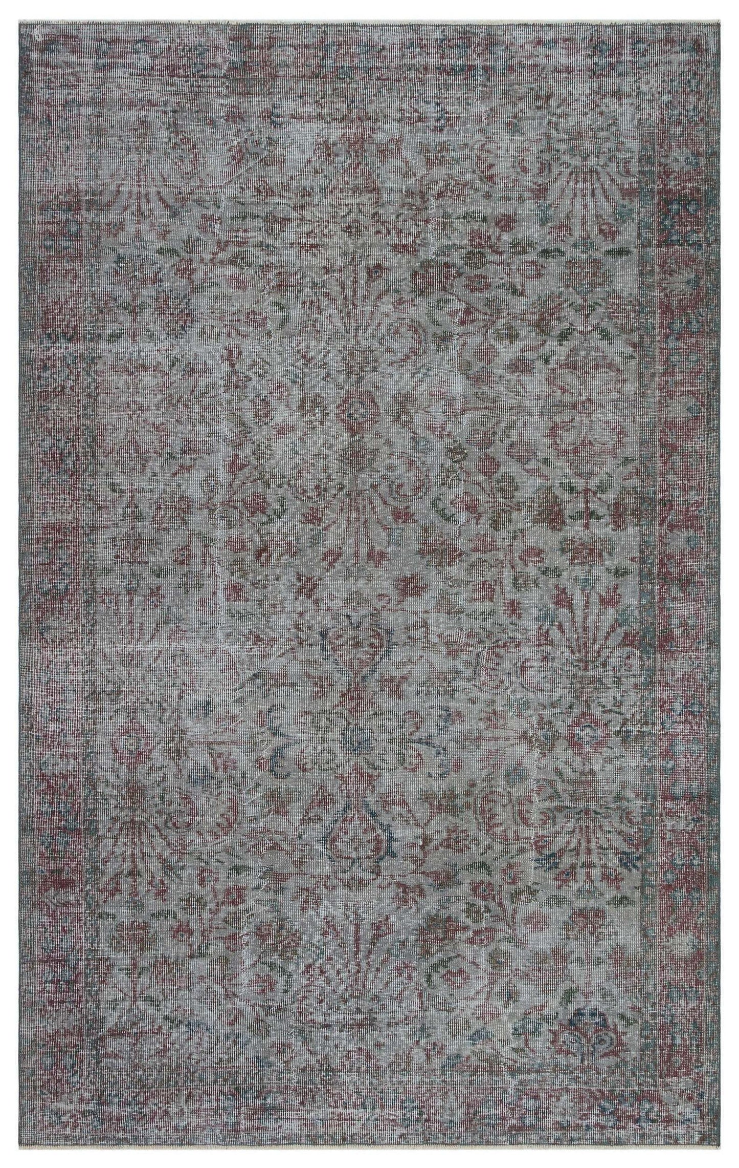 Kahiel - Vintage Distressed Rug - 5'6 X 8'10