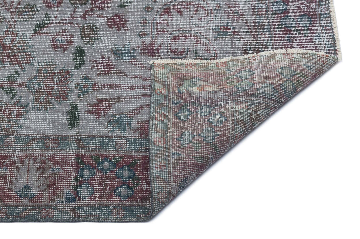 Kahiel - Vintage Distressed Rug - 5'6 X 8'10