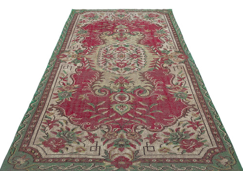 Load image 1 in gallery view. Pufoix - Vintage Medallion Rug - 5'4 X 8'4