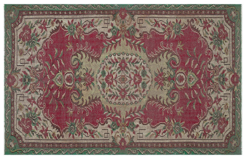 Load image 1 in gallery view. Pufoix - Vintage Medallion Rug - 5'4 X 8'4