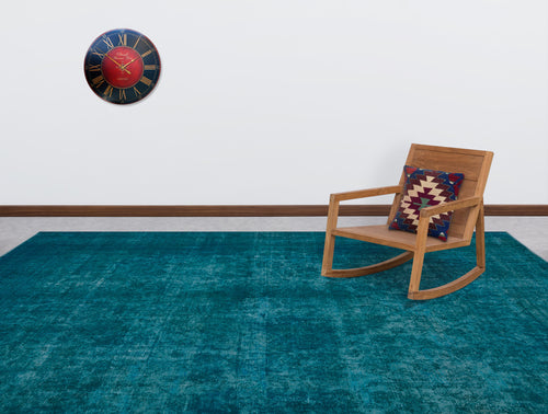 Load image 1 in gallery view. Zagaex - Vintage Distressed Rug - 9'10 X 12'2