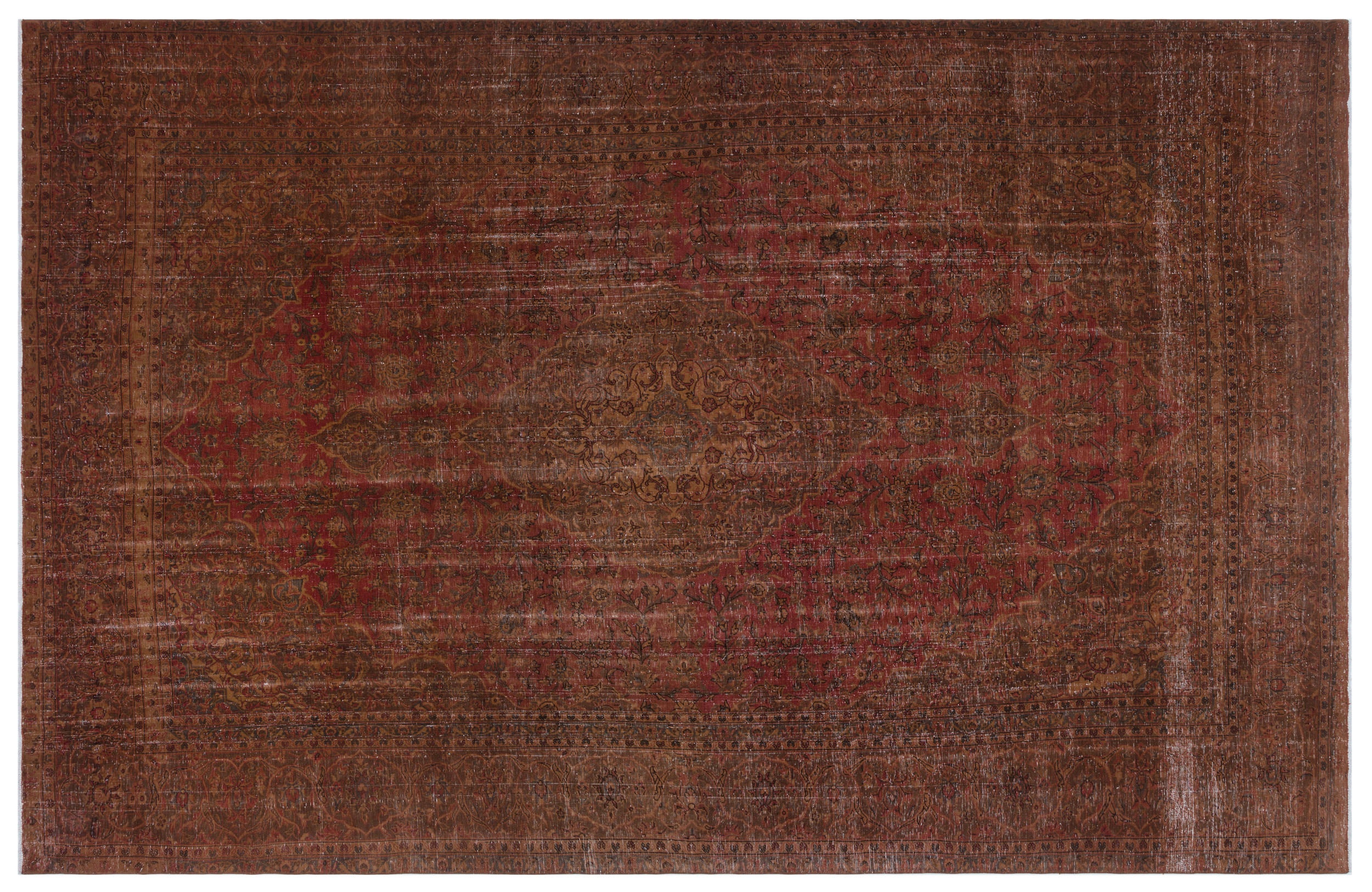 Glala - Vintage Distressed Rug - 8'11 X 14'1