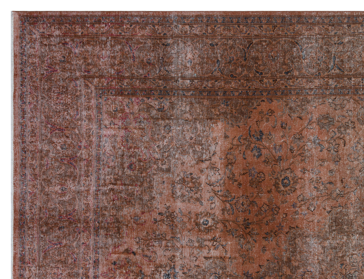 Meziis - Vintage Distressed Rug - 9'5 X 12'7